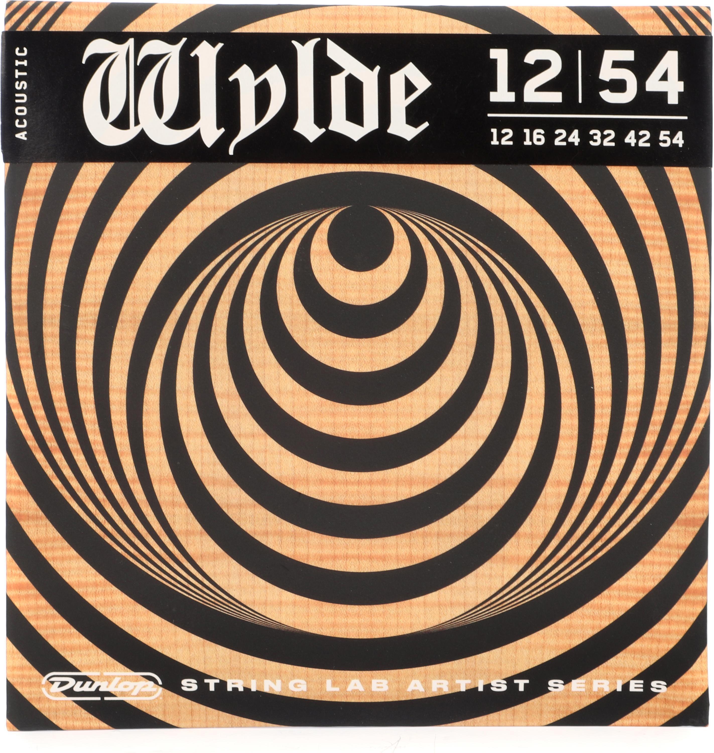 Dunlop Zakk Wylde String Lab Acoustic Guitar Strings - .012-.054 ...