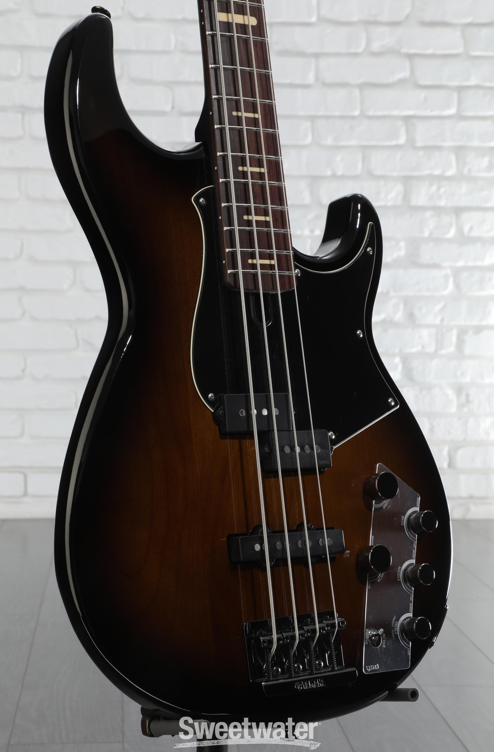 Yamaha BB734A 4-string Bass Guitar - Dark Coffee Sunburst