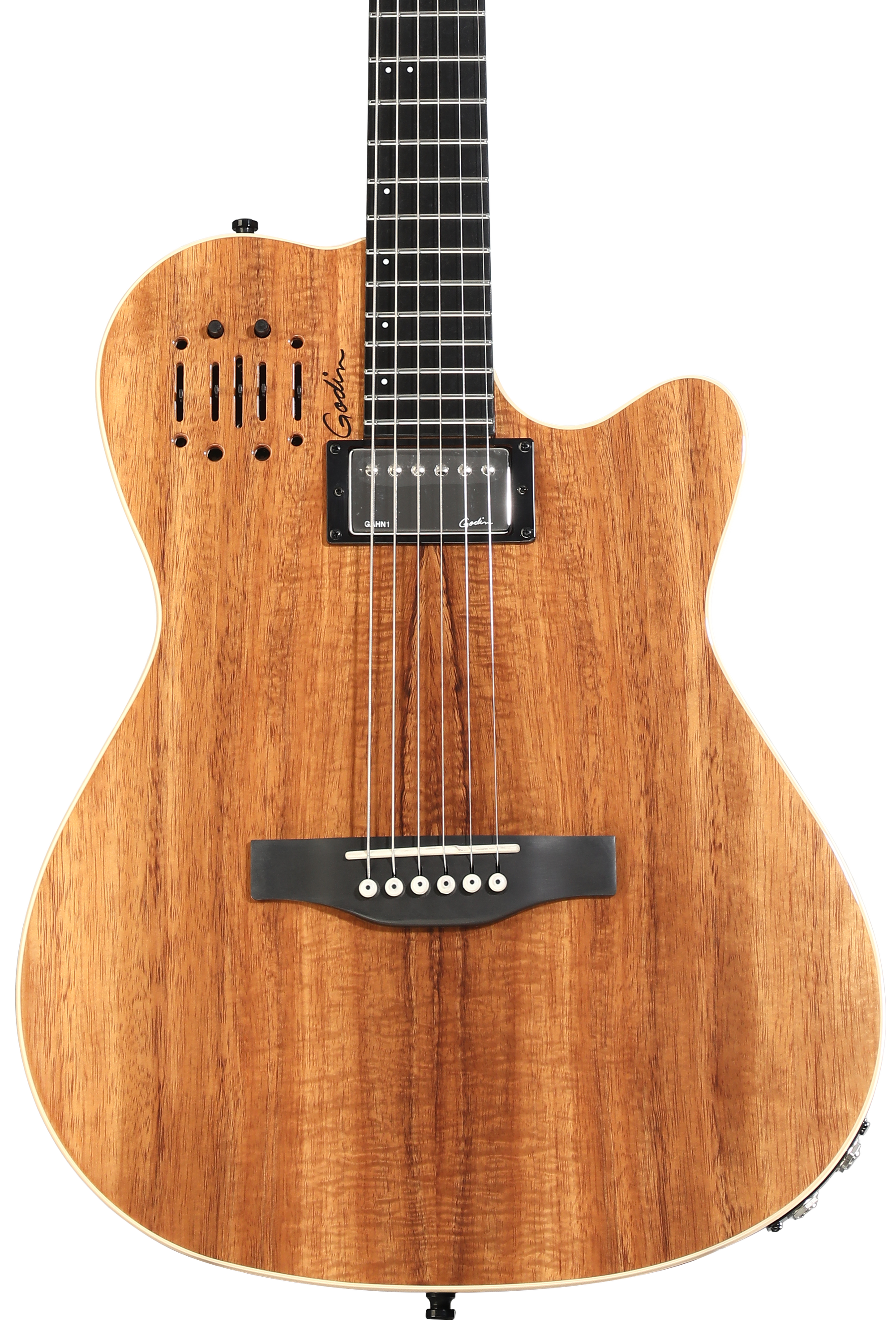 Godin A6 Ultra Extreme Koa HG - Natural | Sweetwater