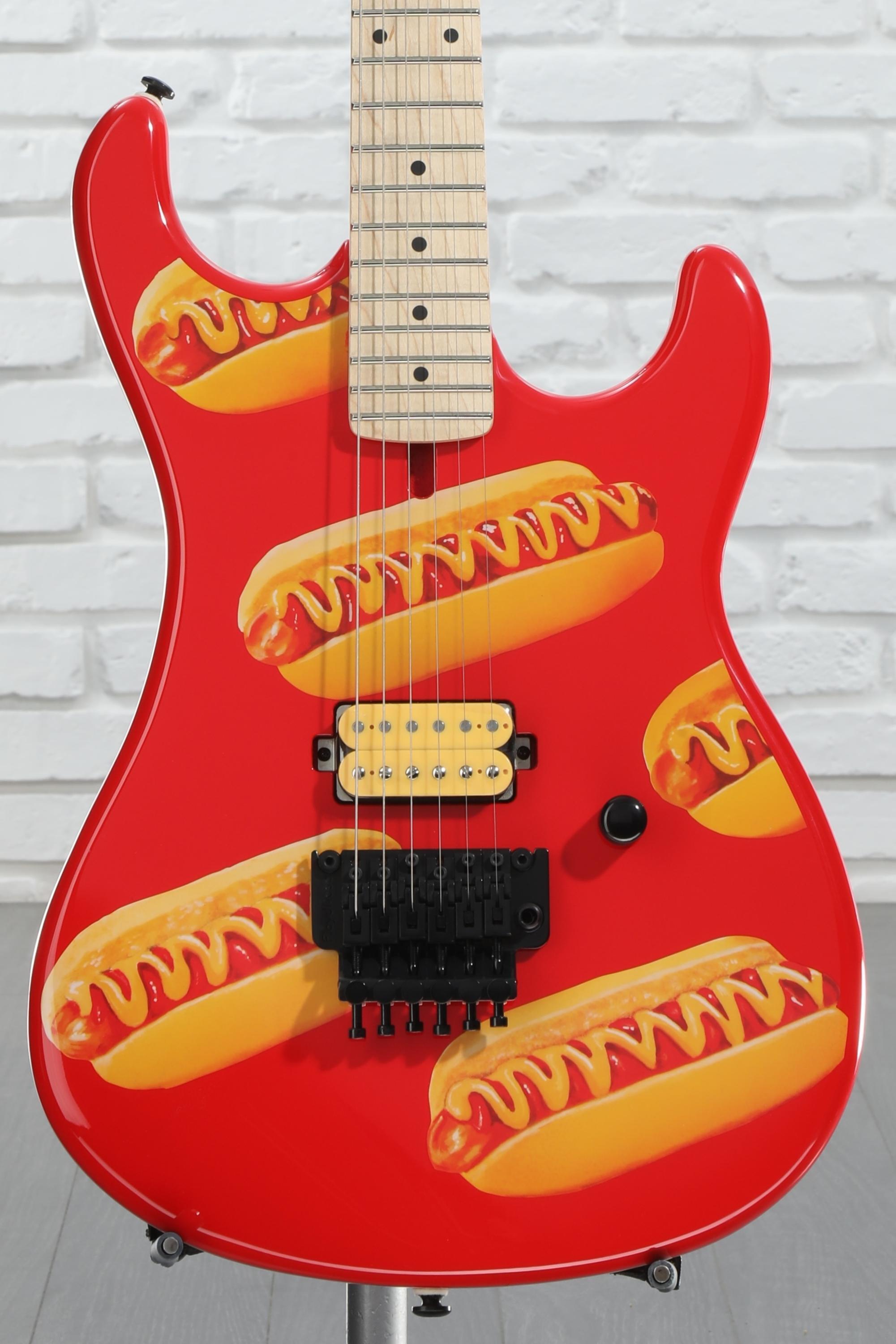 KRAMER　ギター Kramer Jersey Star Electric Guitar, with Gold Floyd Rose