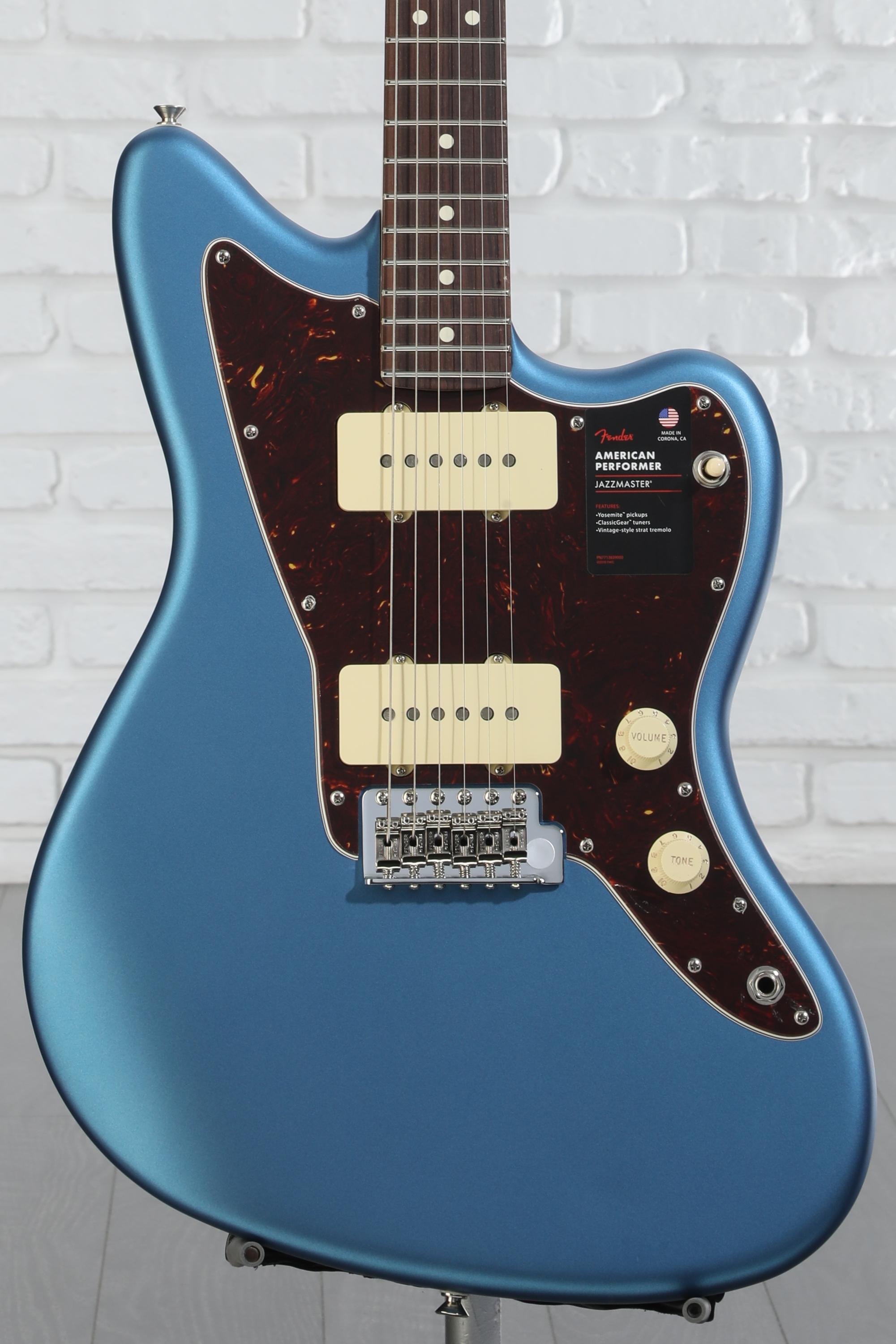 Fender American Performer Jazzmaster - Satin Lake Placid