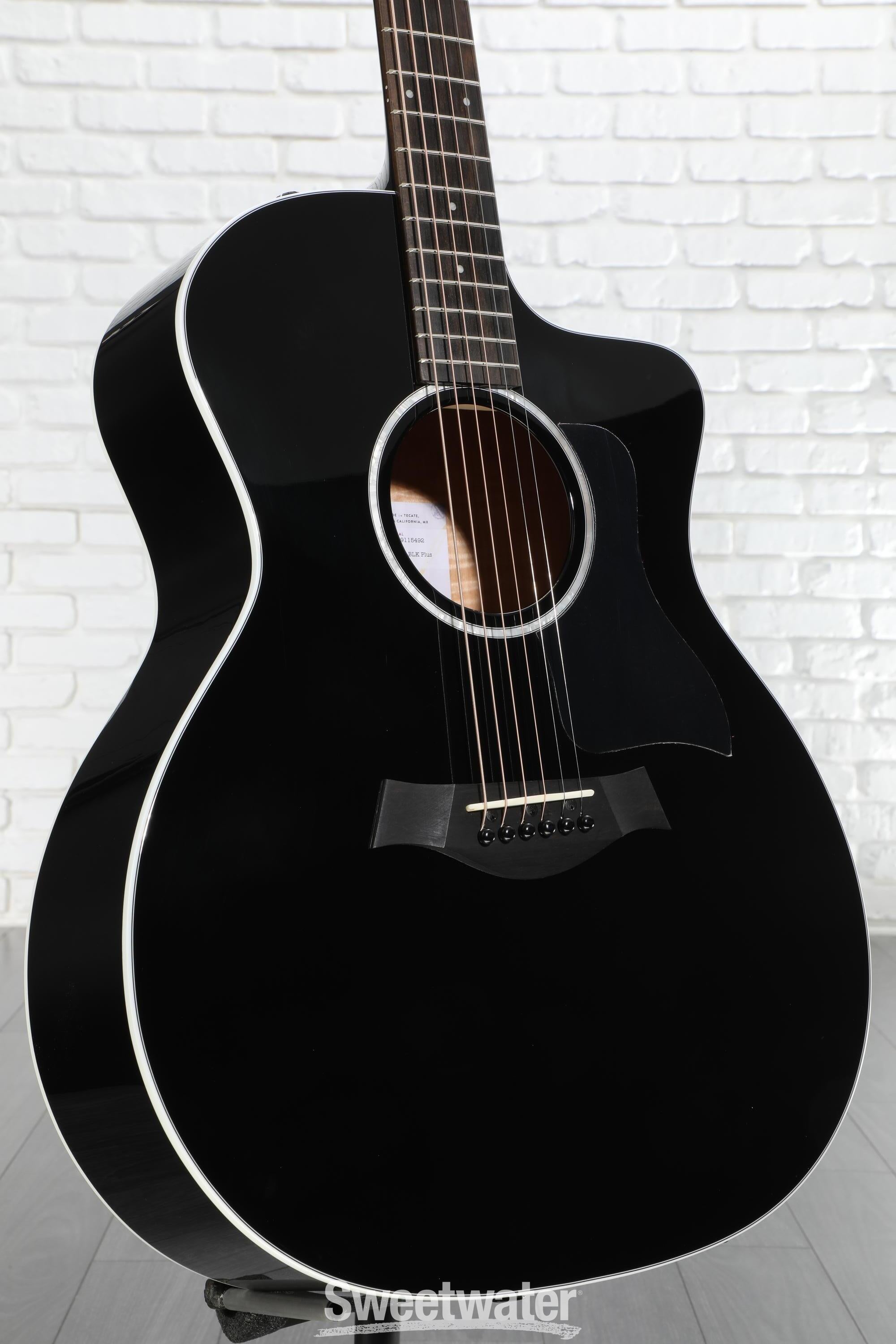 Taylor 214ce Plus Acoustic-electric Guitar - Black | Sweetwater