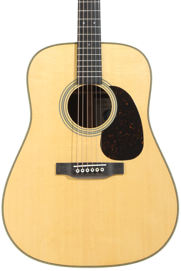 Martin D-28 Billy Strings Acoustic Guitar - Natural with Antique Toner