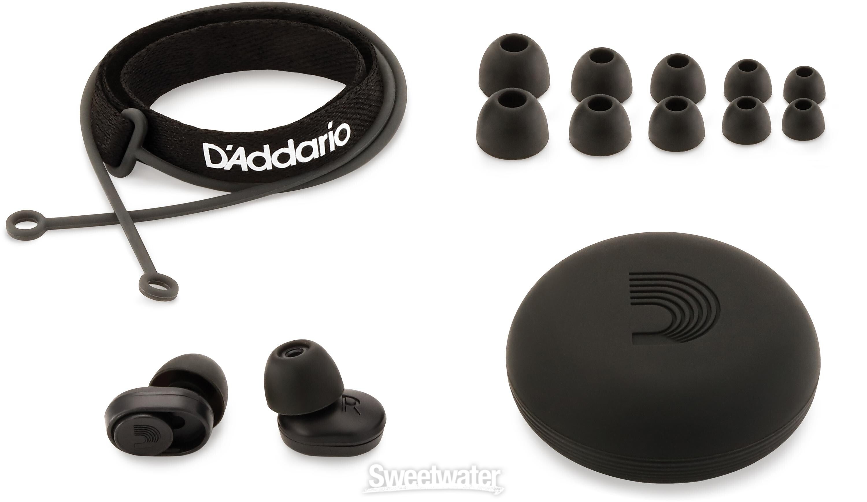 D'Addario dBud Universal Fit Volume-adjustable Earplugs | Sweetwater
