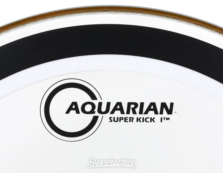 Aquarian Superkick I Clear Bass Drumhead - 22 inch