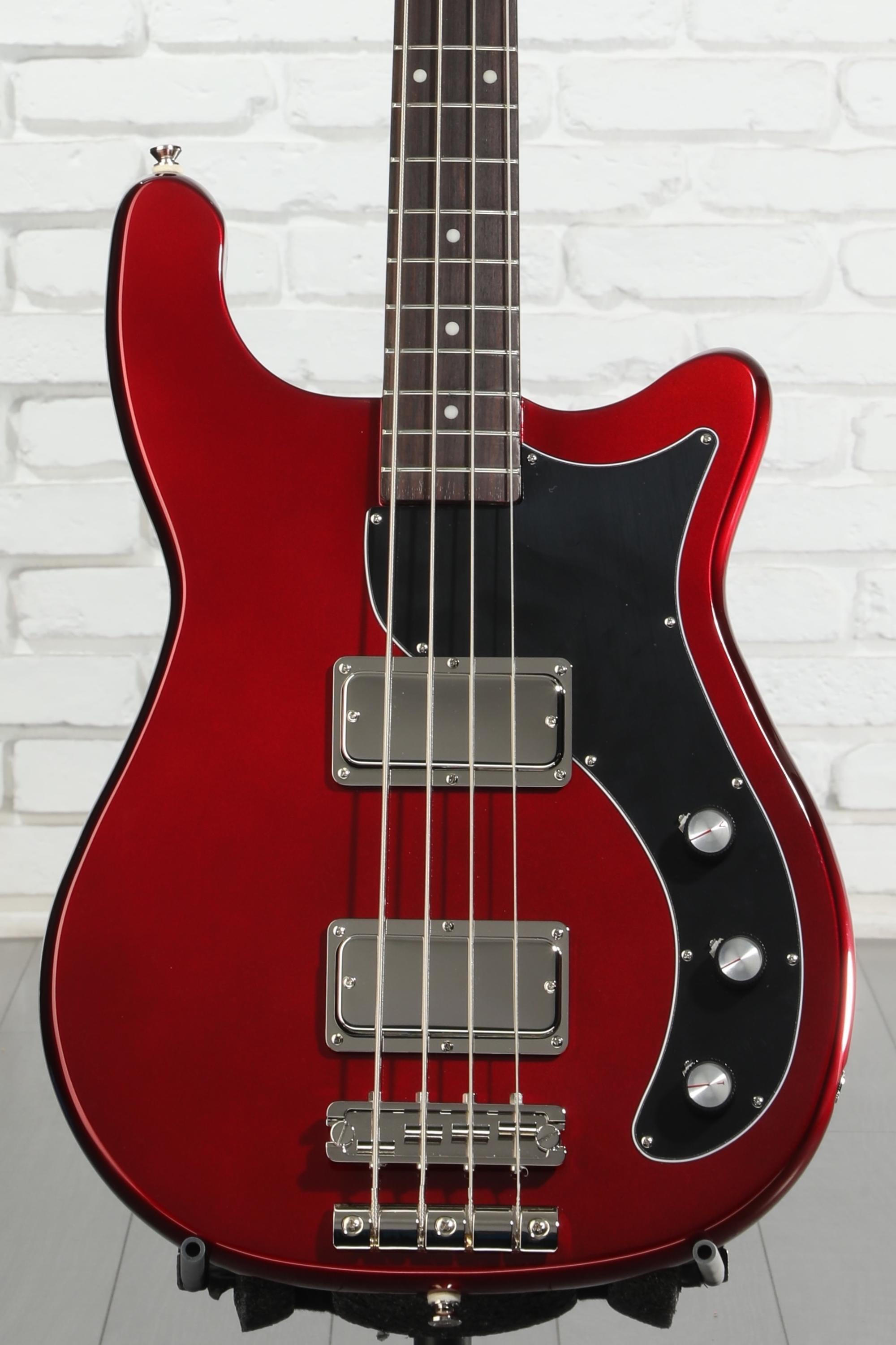 Epiphone Embassy Bass Guitar - Sparkling Burgundy | Sweetwater