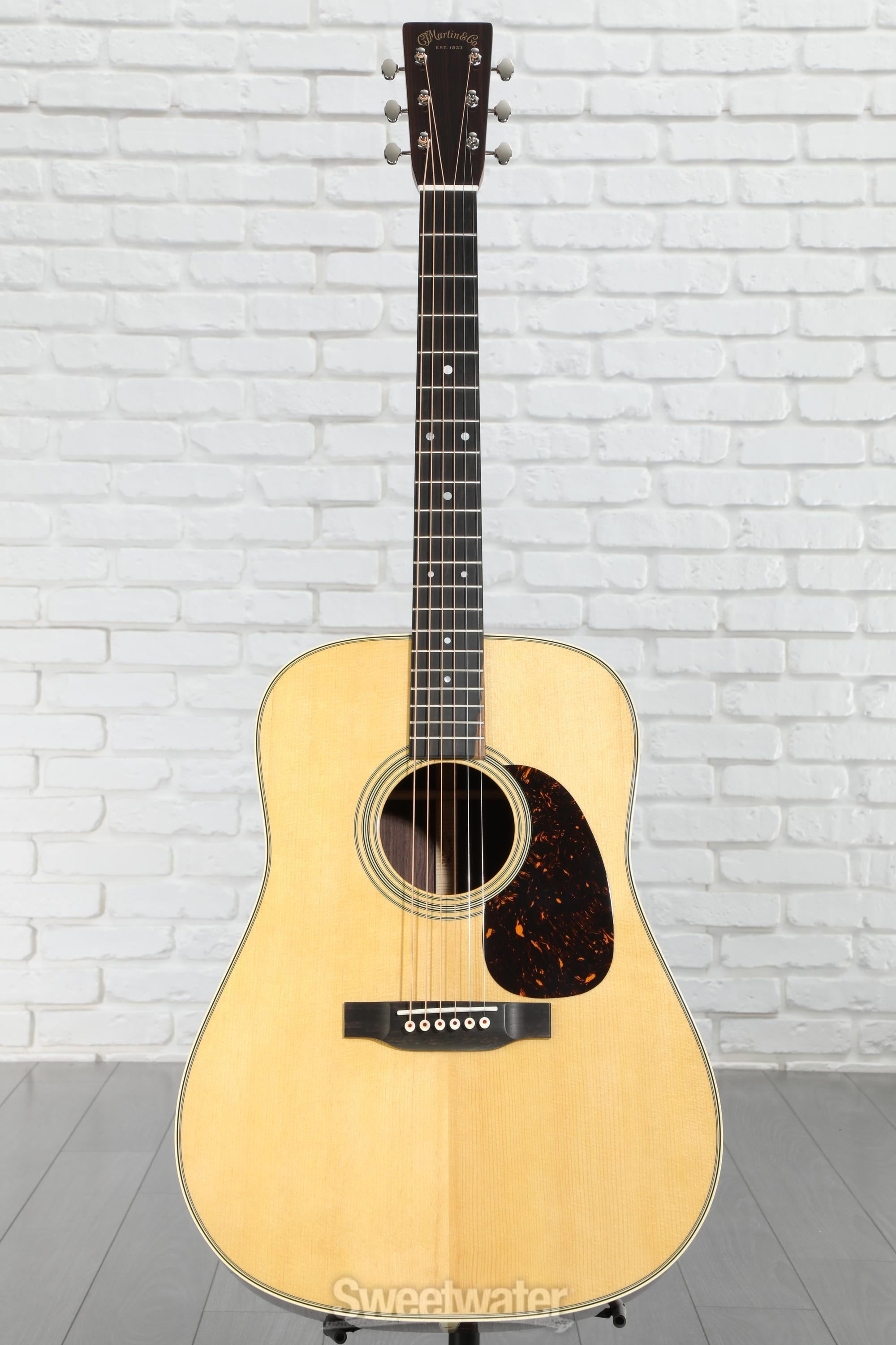 Martin D-28 Standard Series Acoustic Guitar - Natural with Aging
