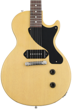 Photo of Gibson Custom 1957 Les Paul Junior Single Cut Reissue Electric Guitar - Murphy Lab Ultra Light Aged TV Yellow