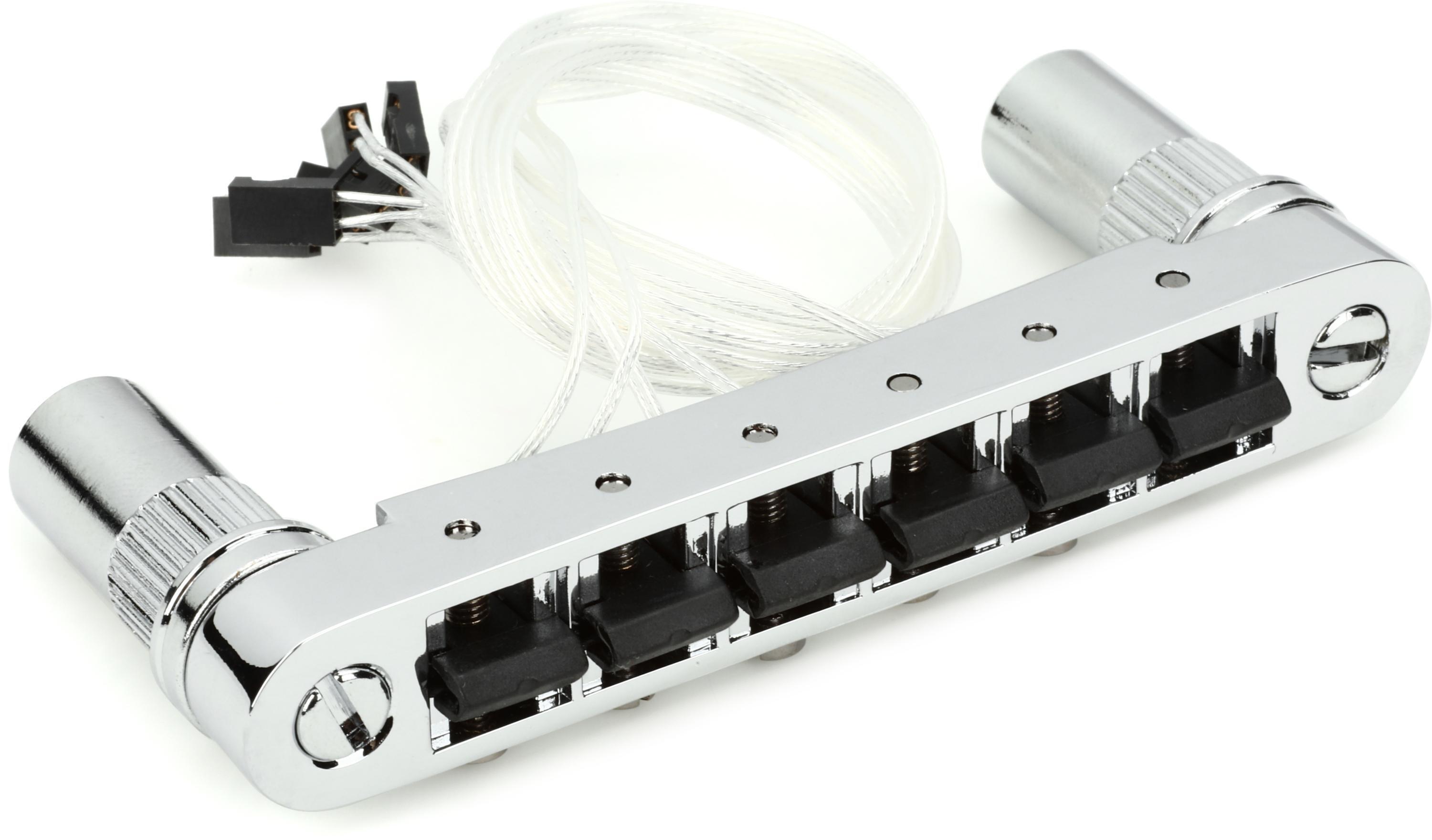 Graph Tech PN-8863-C0 Ghost Loaded ResoMax NV2 6mm Bridge - Chrome