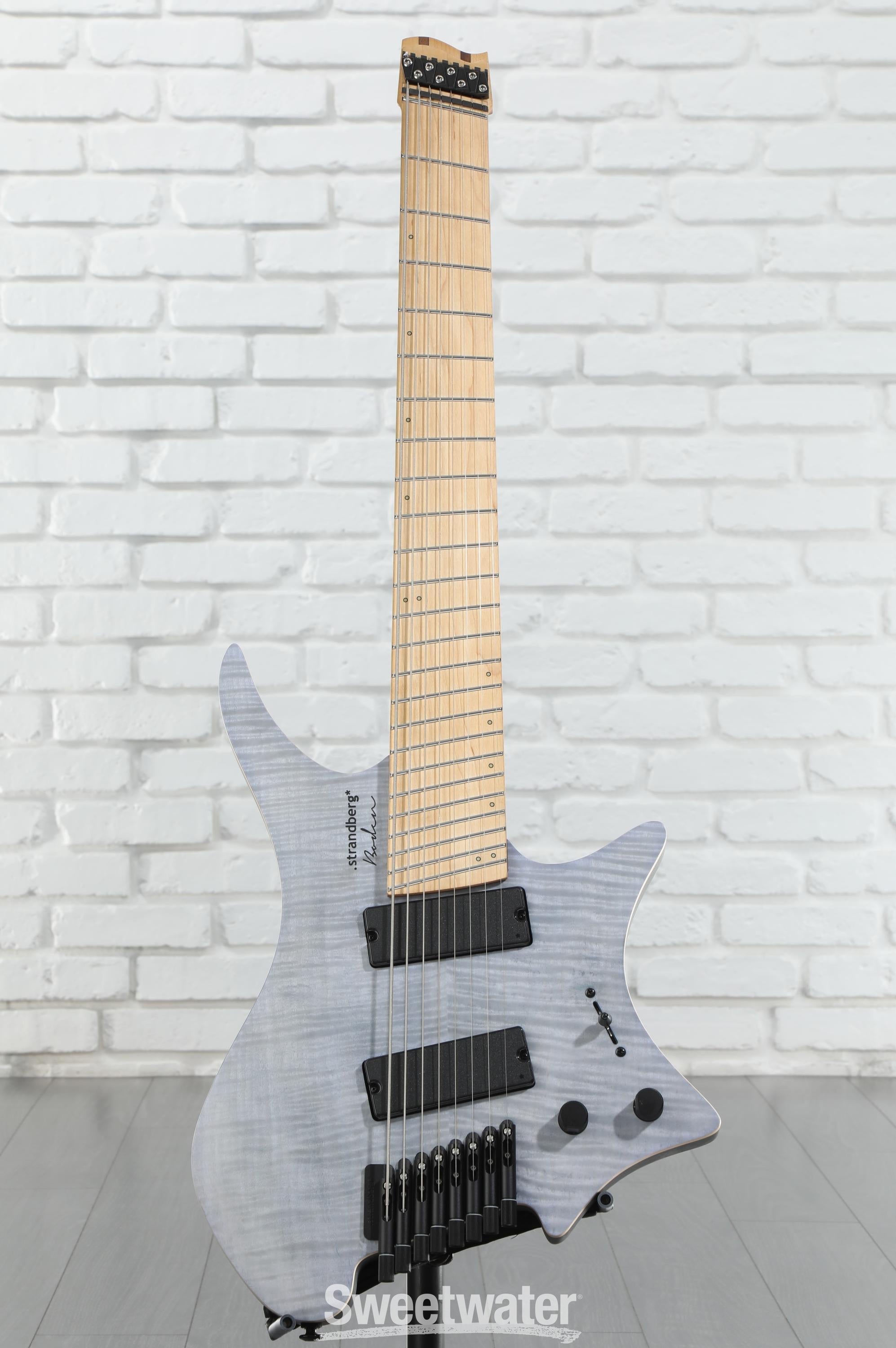 Strandberg Boden Standard NX 8 Electric Guitar - Trans Blue