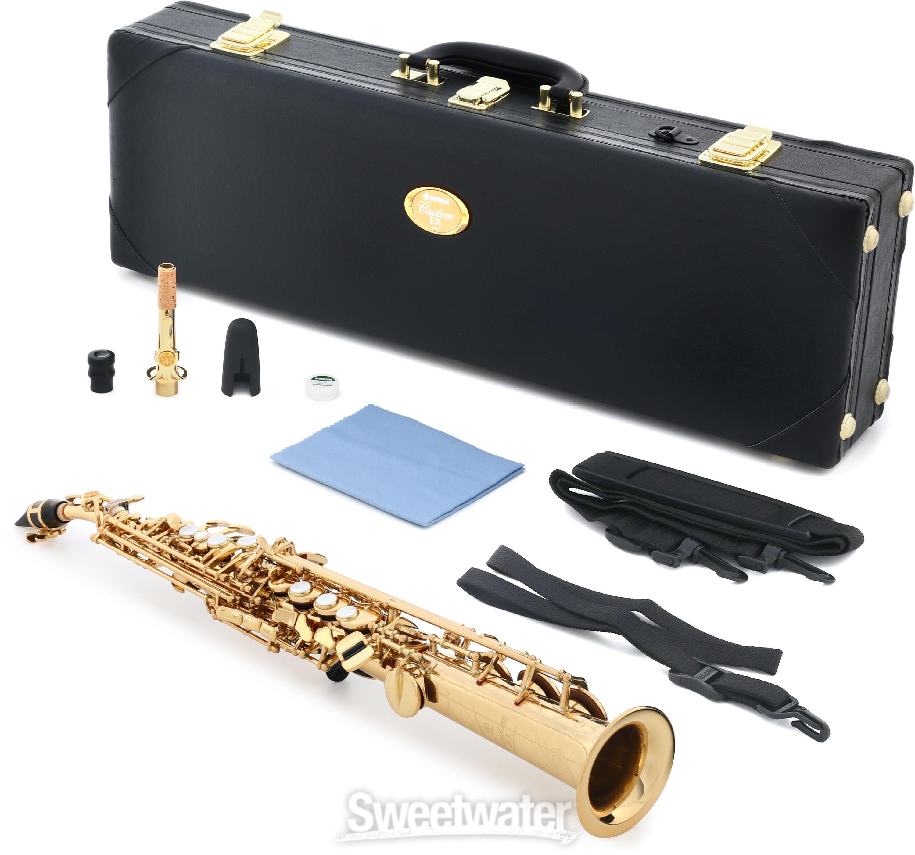 Yamaha YSS-875EXHG Professional Soprano Saxophone - Gold Lacquer 