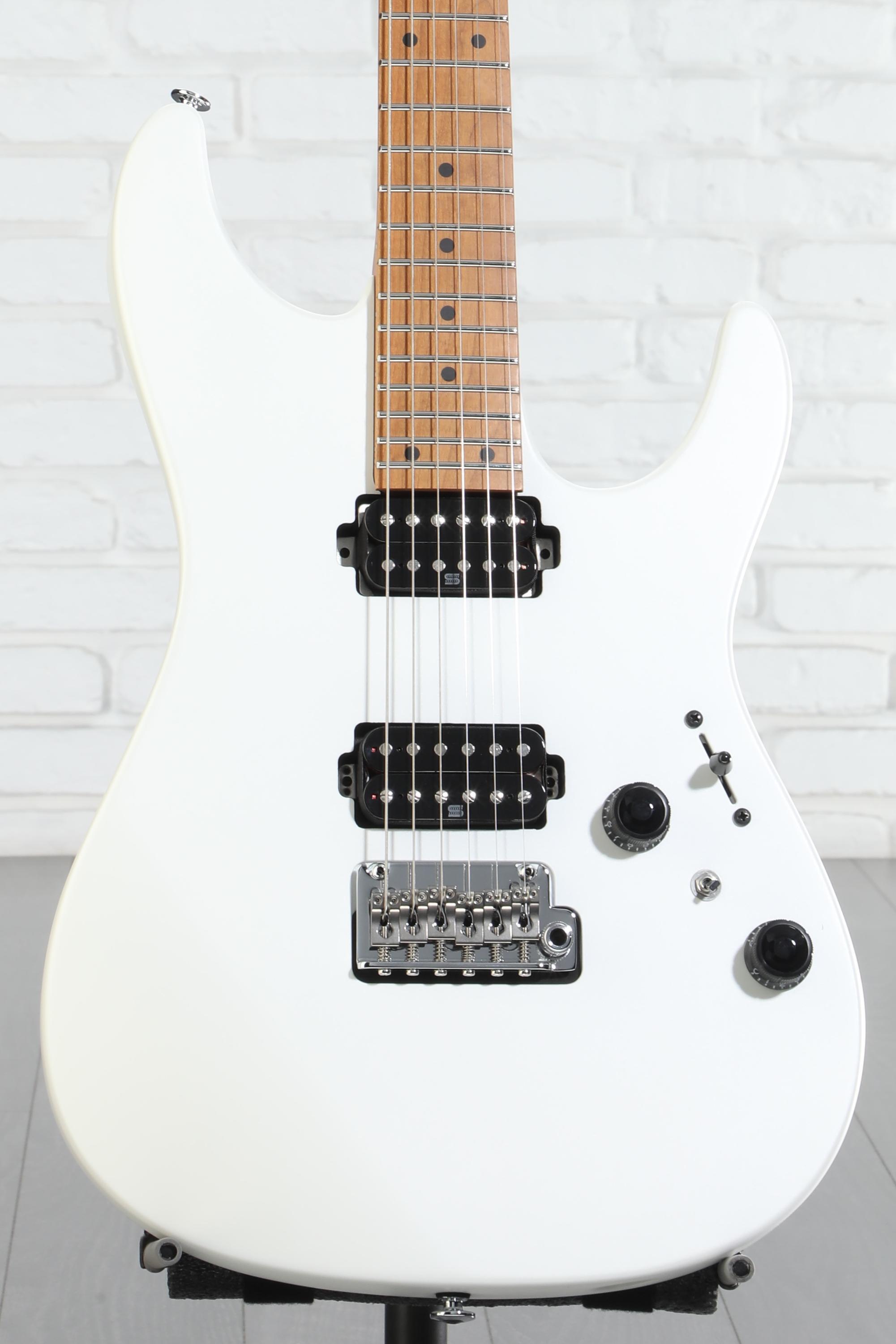 Ibanez Prestige AZ2402 Electric Guitar - Pearl White Flat | Sweetwater