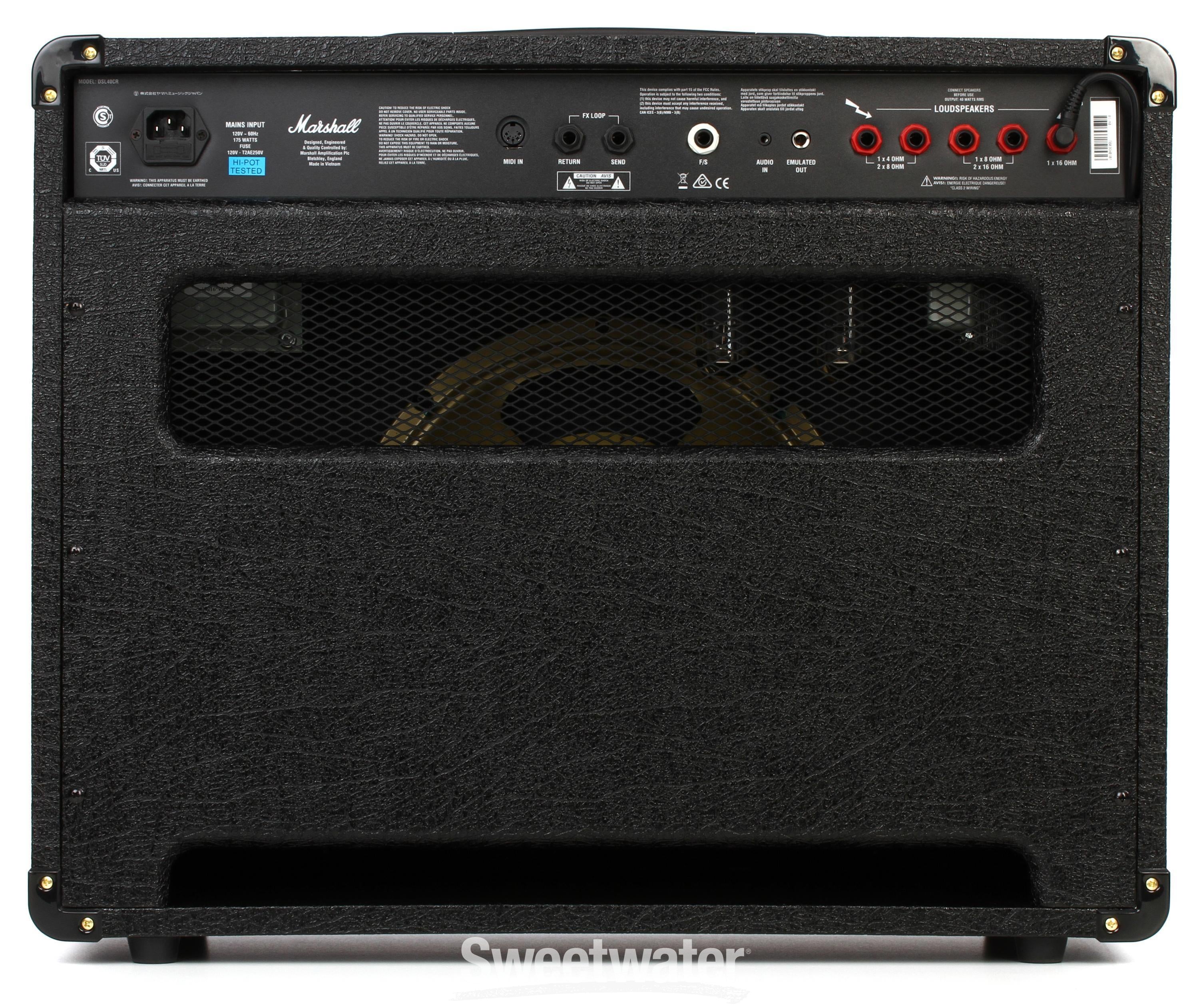 Marshall hot sale dsl40c speaker