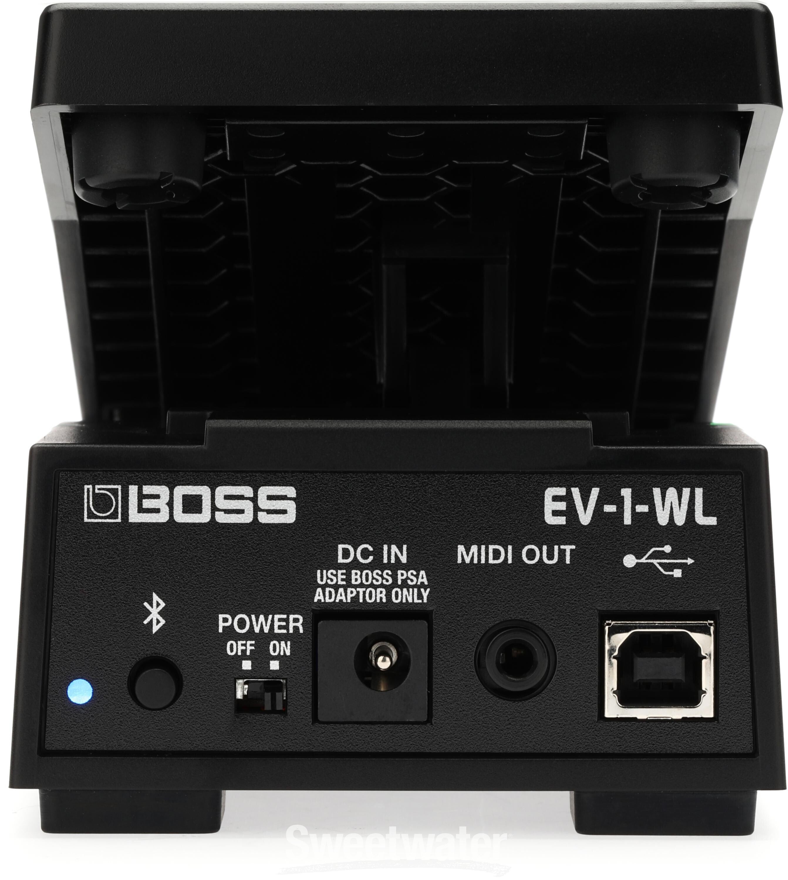 Boss EV-1-WL Wireless MIDI Expression Pedal Reviews | Sweetwater