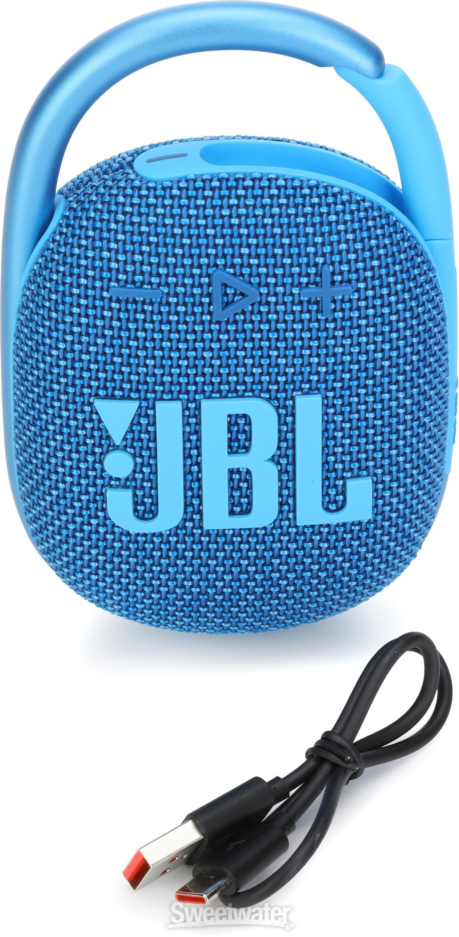 JBL Lifestyle Clip 4 Eco Portable Waterproof Bluetooth Speaker - Ocean Blue