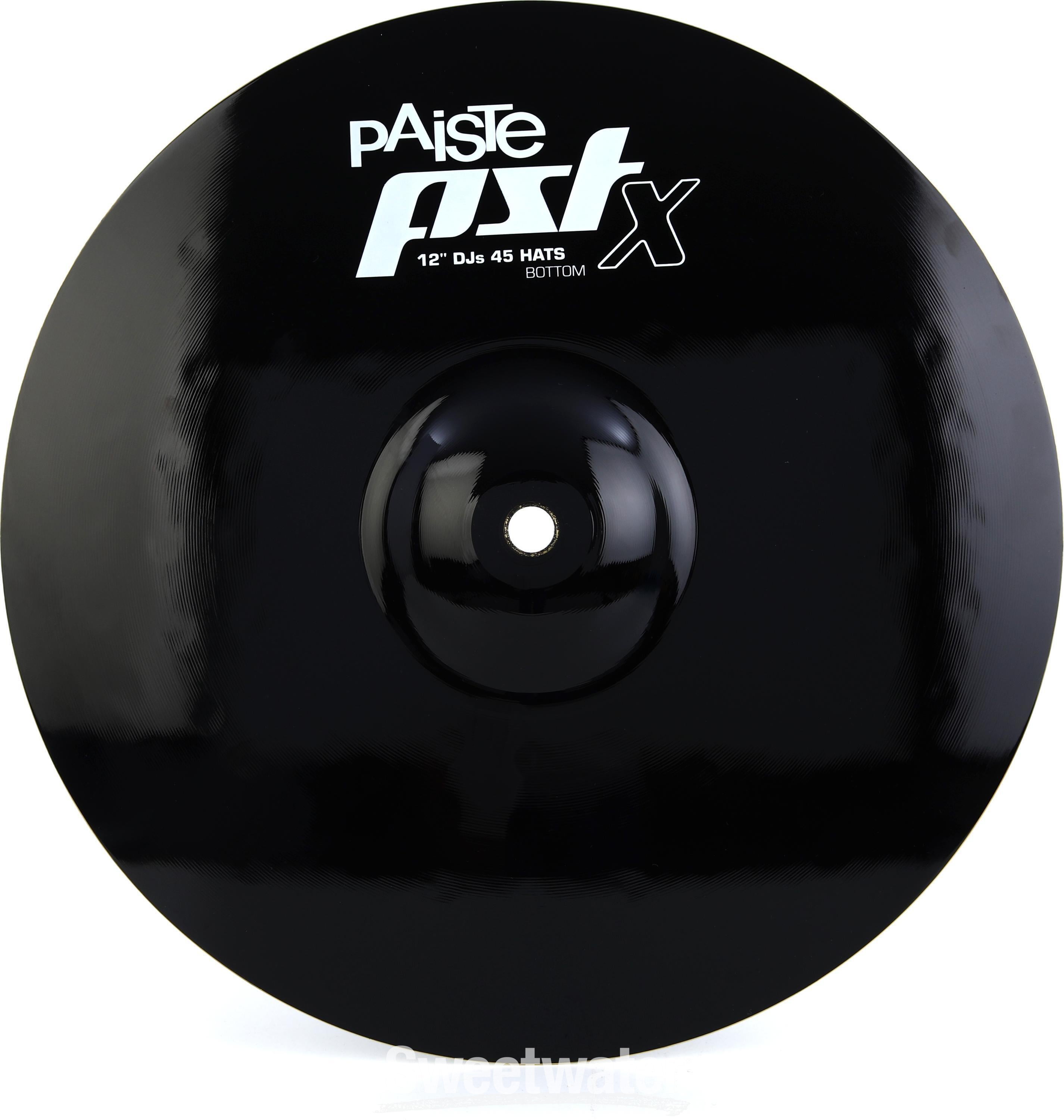 Paiste 12 inch PST X DJs Hi-hat Cymbals | Sweetwater