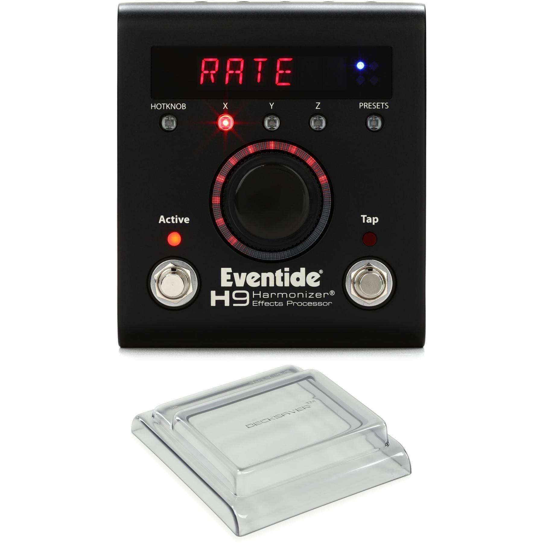 Eventide H9 Max Dark Multi-effects Pedal and Barn3 OX-9 Auxiliary 