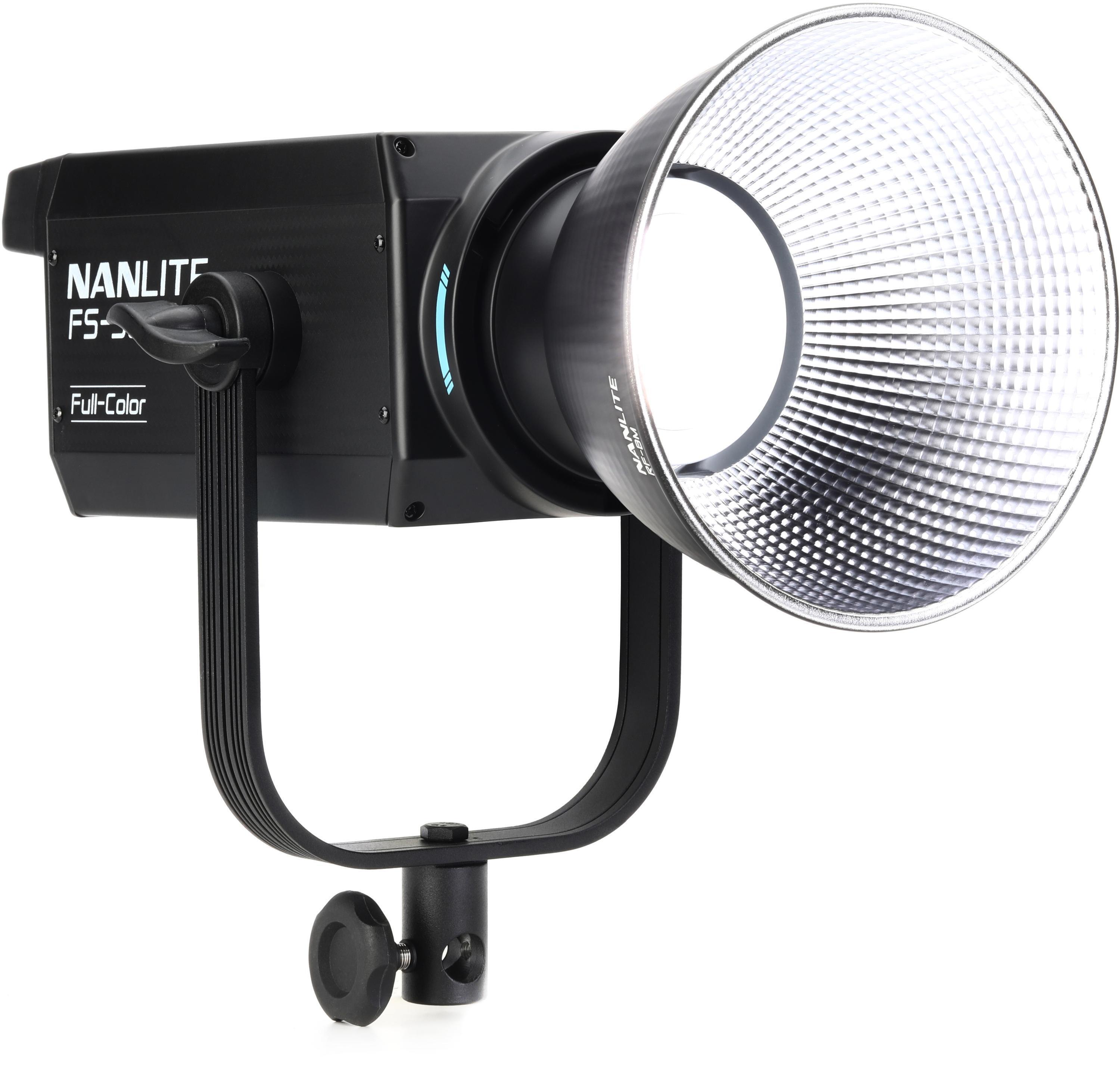 Nanlite FS-300C AC-powered RGBW Color LED Monolight | Sweetwater