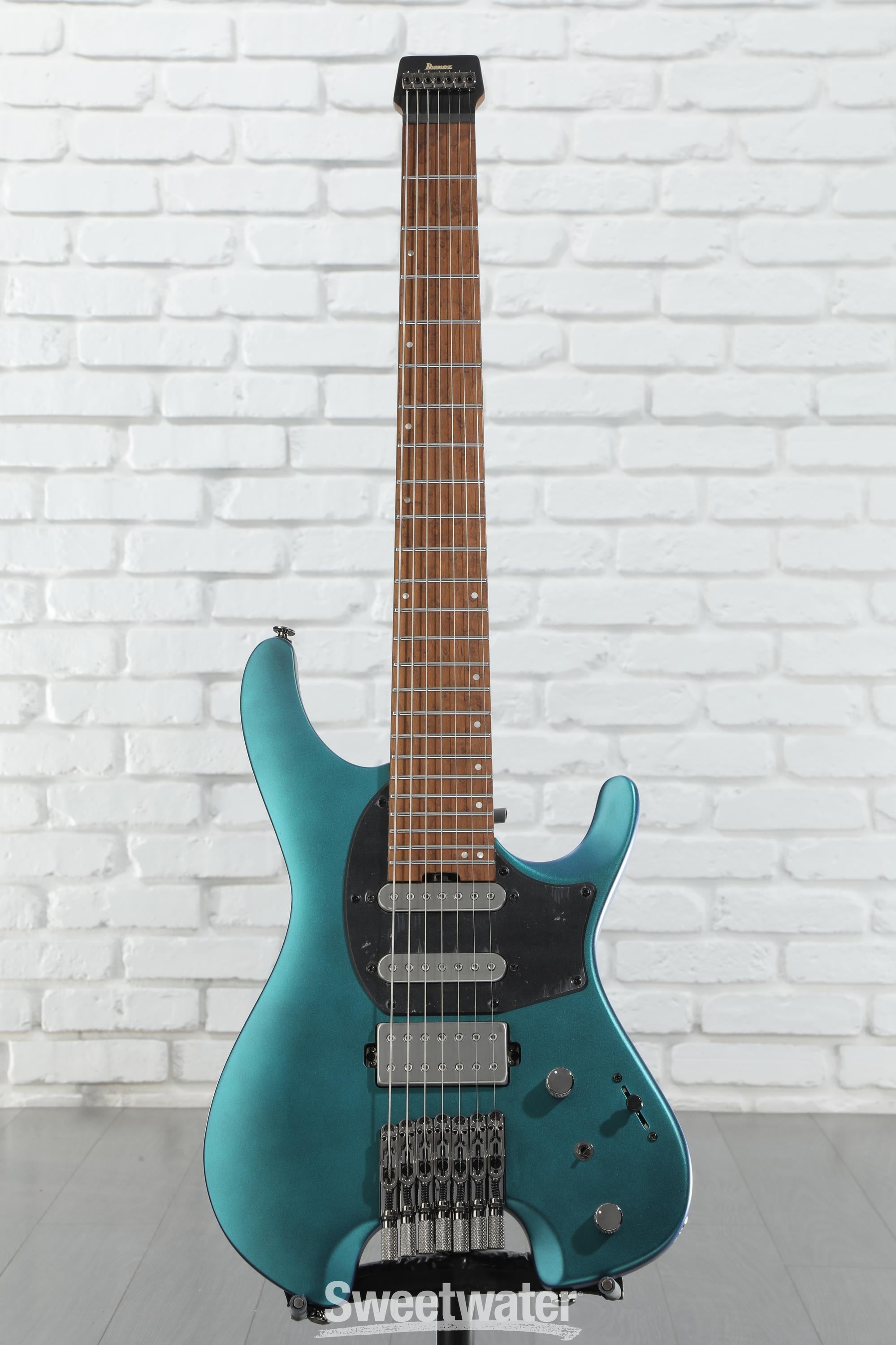 Ibanez Q547 7-string Electric Guitar - Blue Chameleon