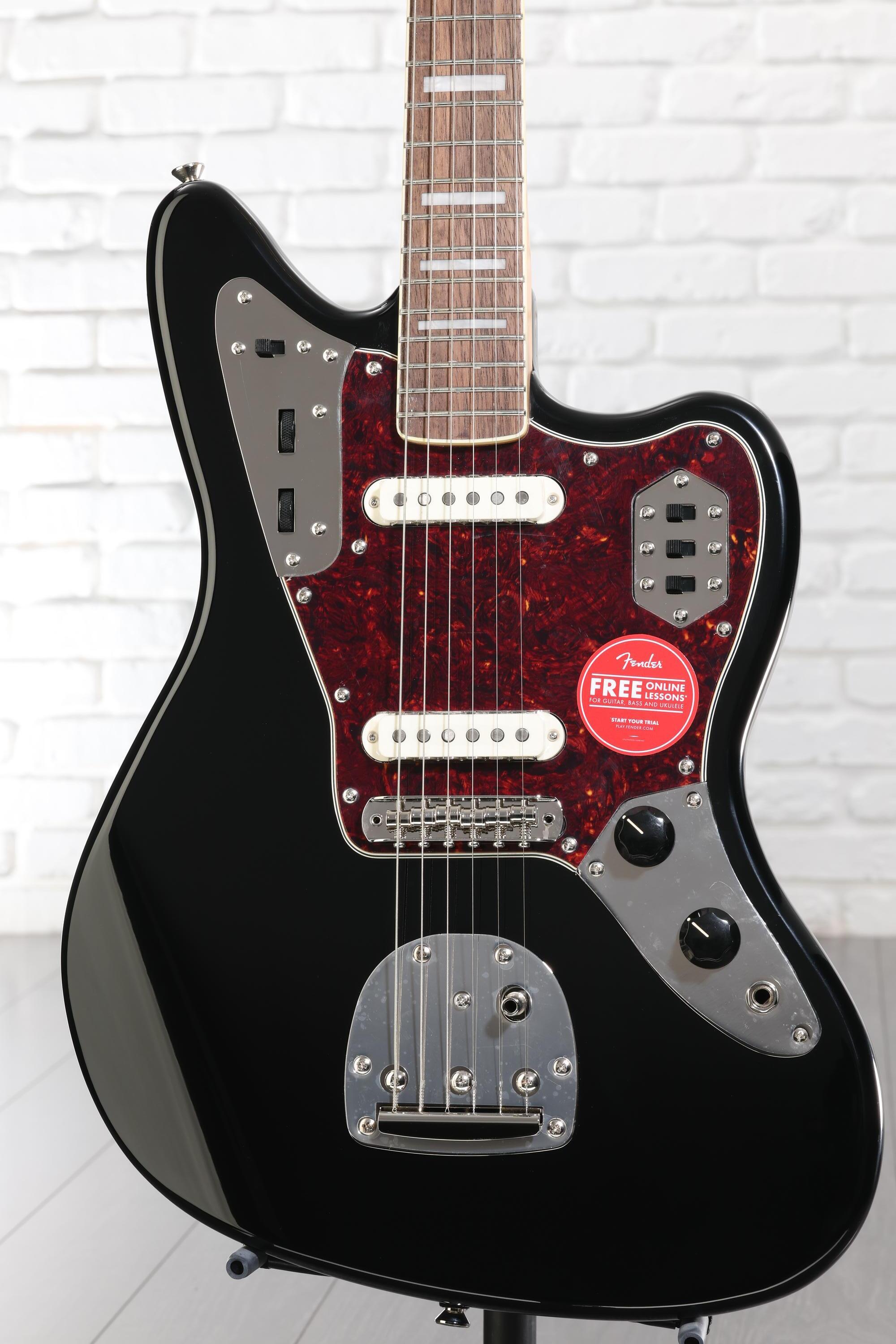 Squier Classic Vibe '70s Jaguar - Black | Sweetwater