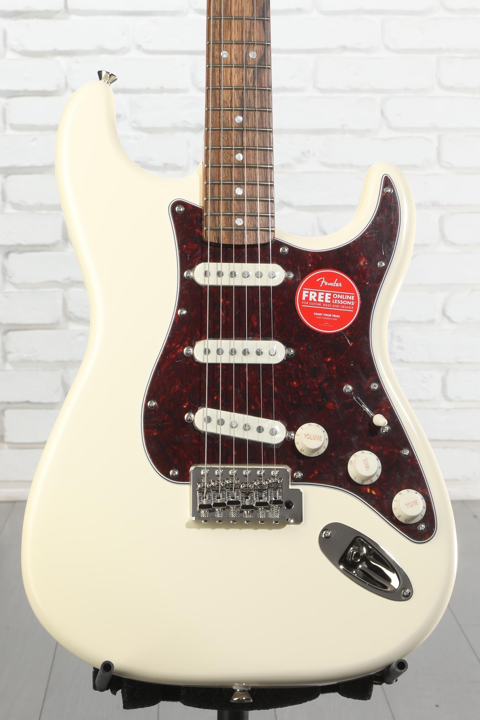 Squier Classic Vibe '70s Stratocaster - Olympic White | Sweetwater