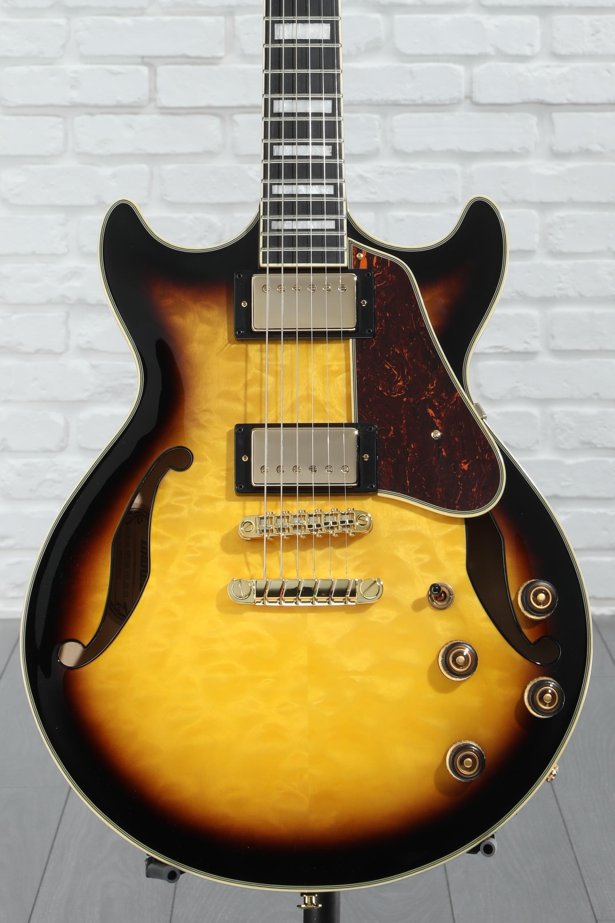 Ibanezセミアコ　AM93QM-AYS Ibanez Artcore Expressionist AM93QM Semi-hollow Electric