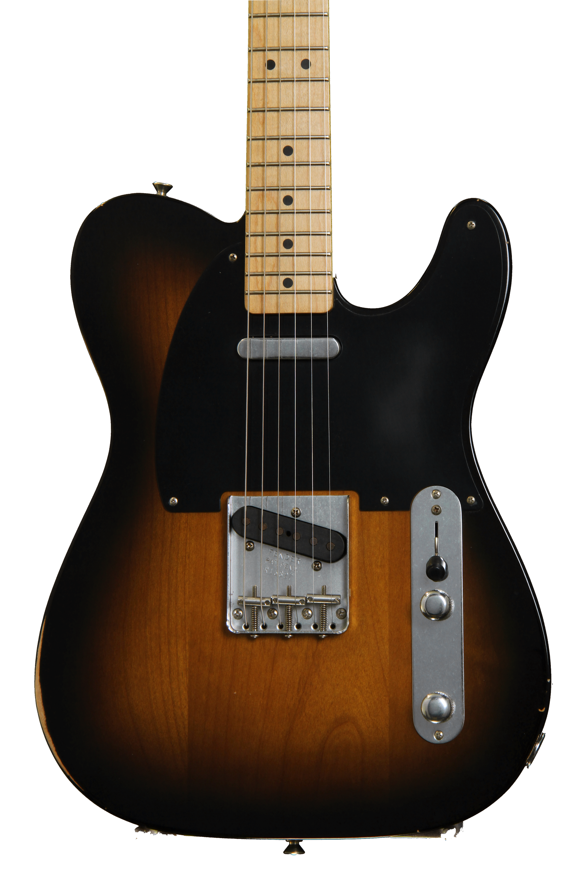 Fender Road Worn '50s Telecaster - 2-Color Sunburst with Maple