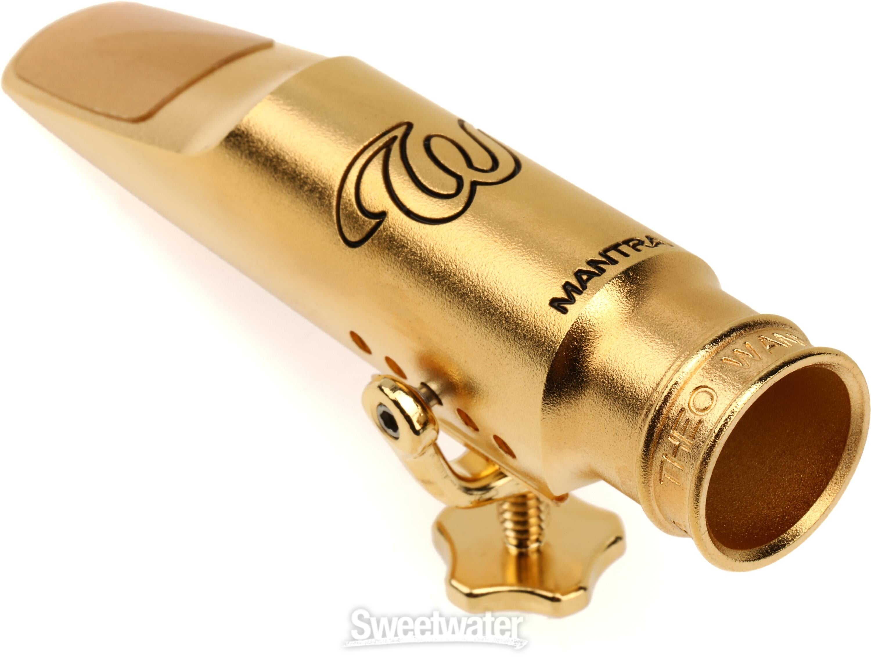 MAN-TG7S Mantra Tenor Saxophone Mouthpiece - 7* Gold-plated 