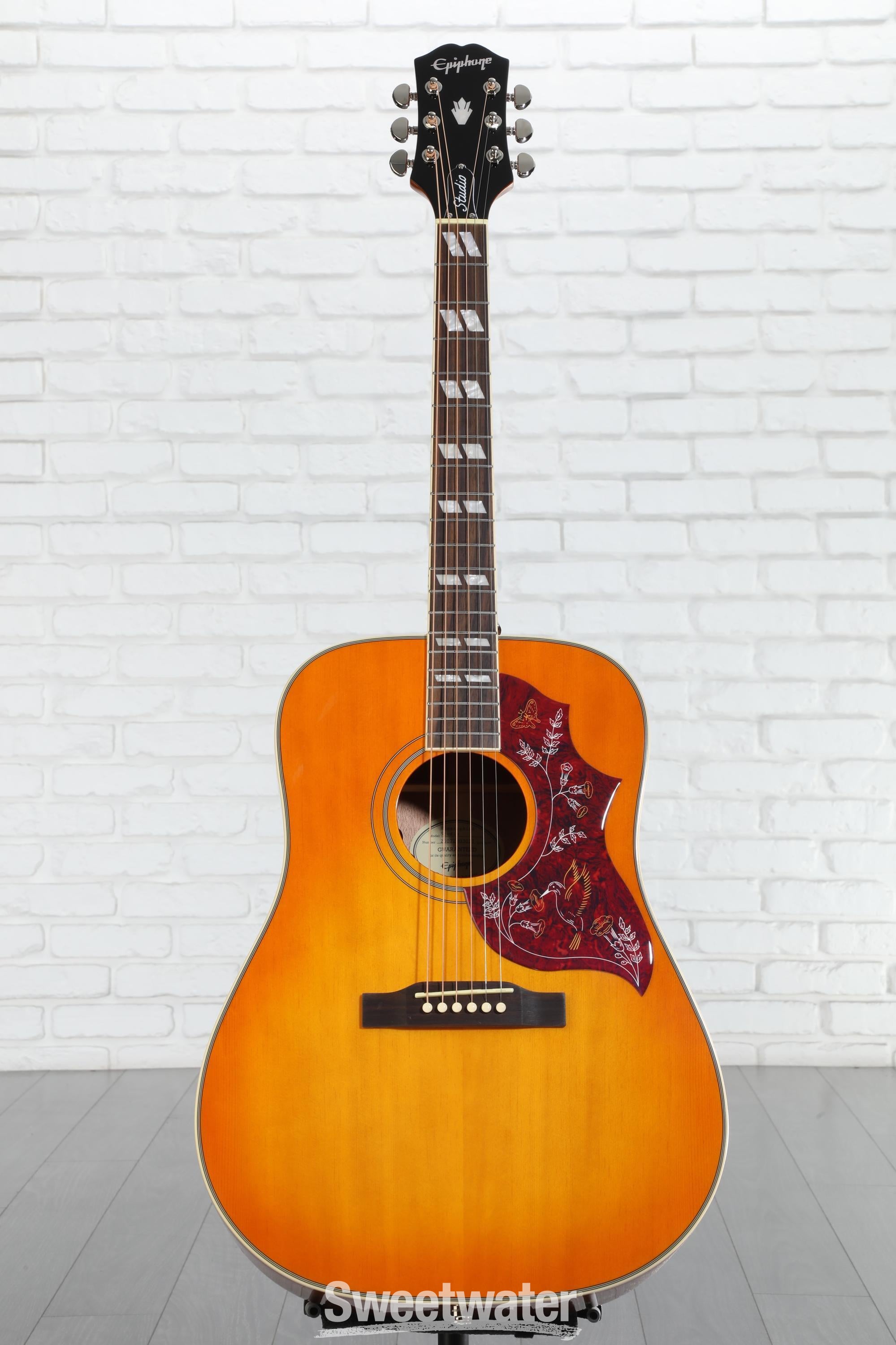 Epiphone Hummingbird Studio Acoustic-electric Guitar - Heritage