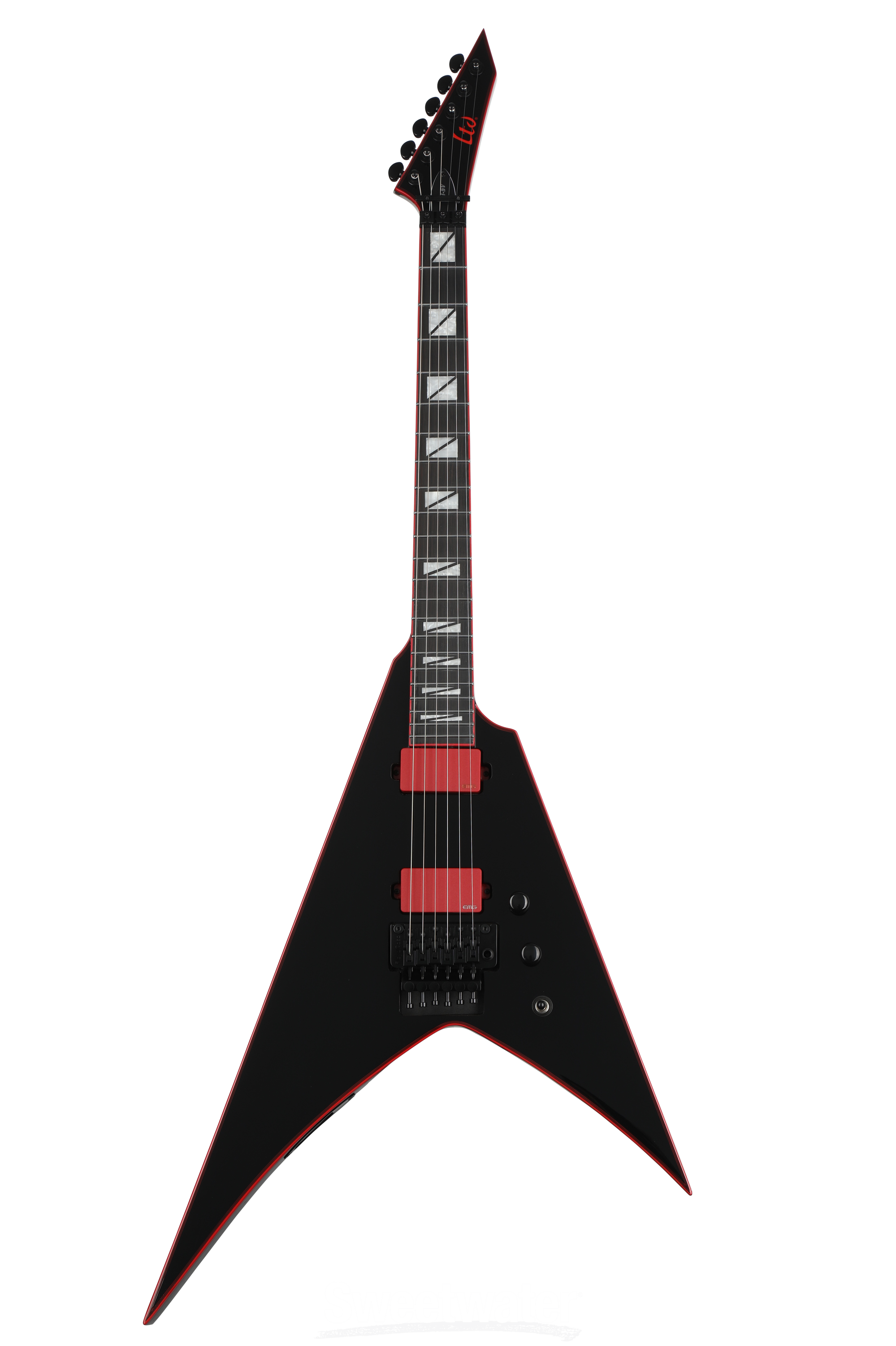 ESP LTD Gary Holt GH-SV Signature Electric Guitar - Black | Sweetwater