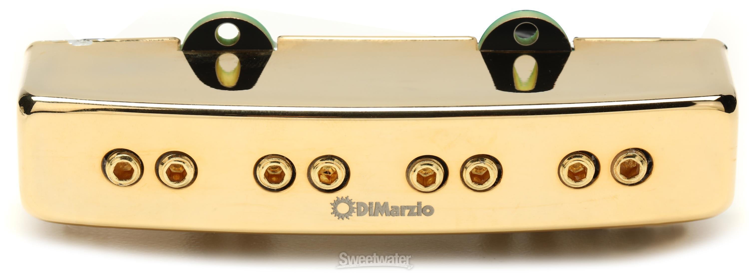 DiMarzio Relentless J Bass Pickup Set - Gold | Sweetwater