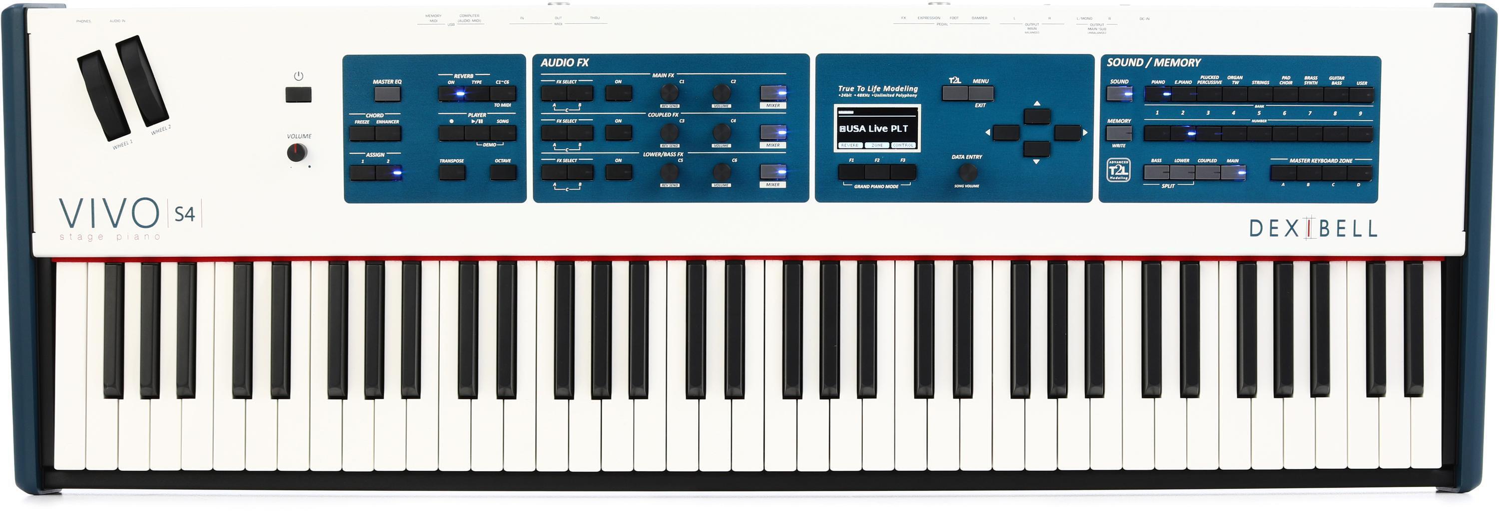 Dexibell DX VIVO S4 73-key Digital Stage Piano | Sweetwater