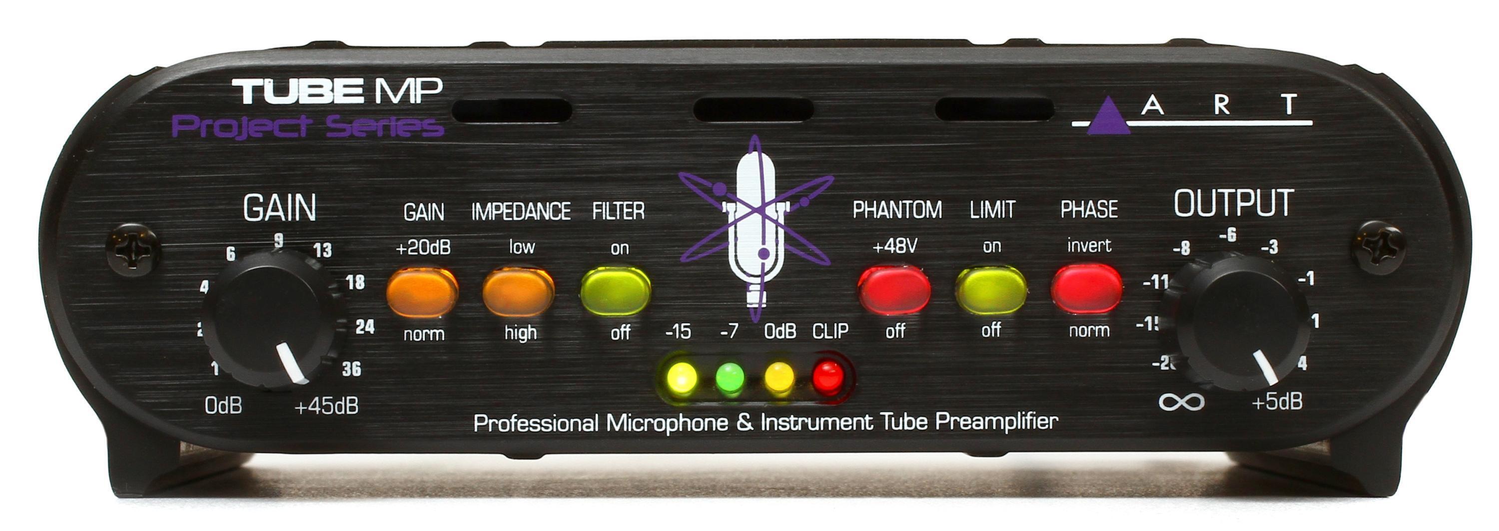 ART Tube MP Project Series Tube Microphone Preamp | Sweetwater