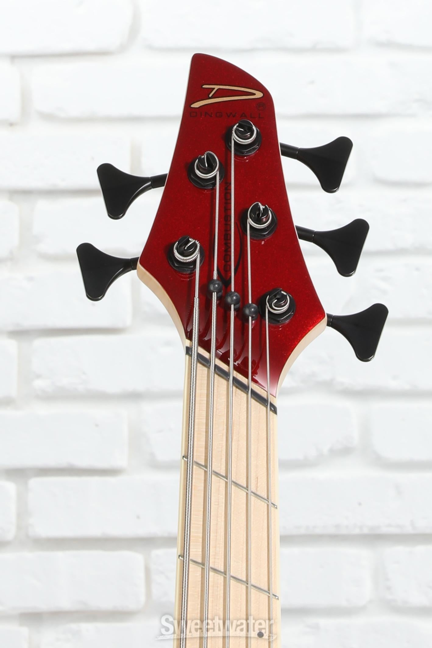 Dingwall Guitars NG3 Adam "Nolly" Getgood Signature 5-string Electric Bass Guitar - Candy Apple Red
