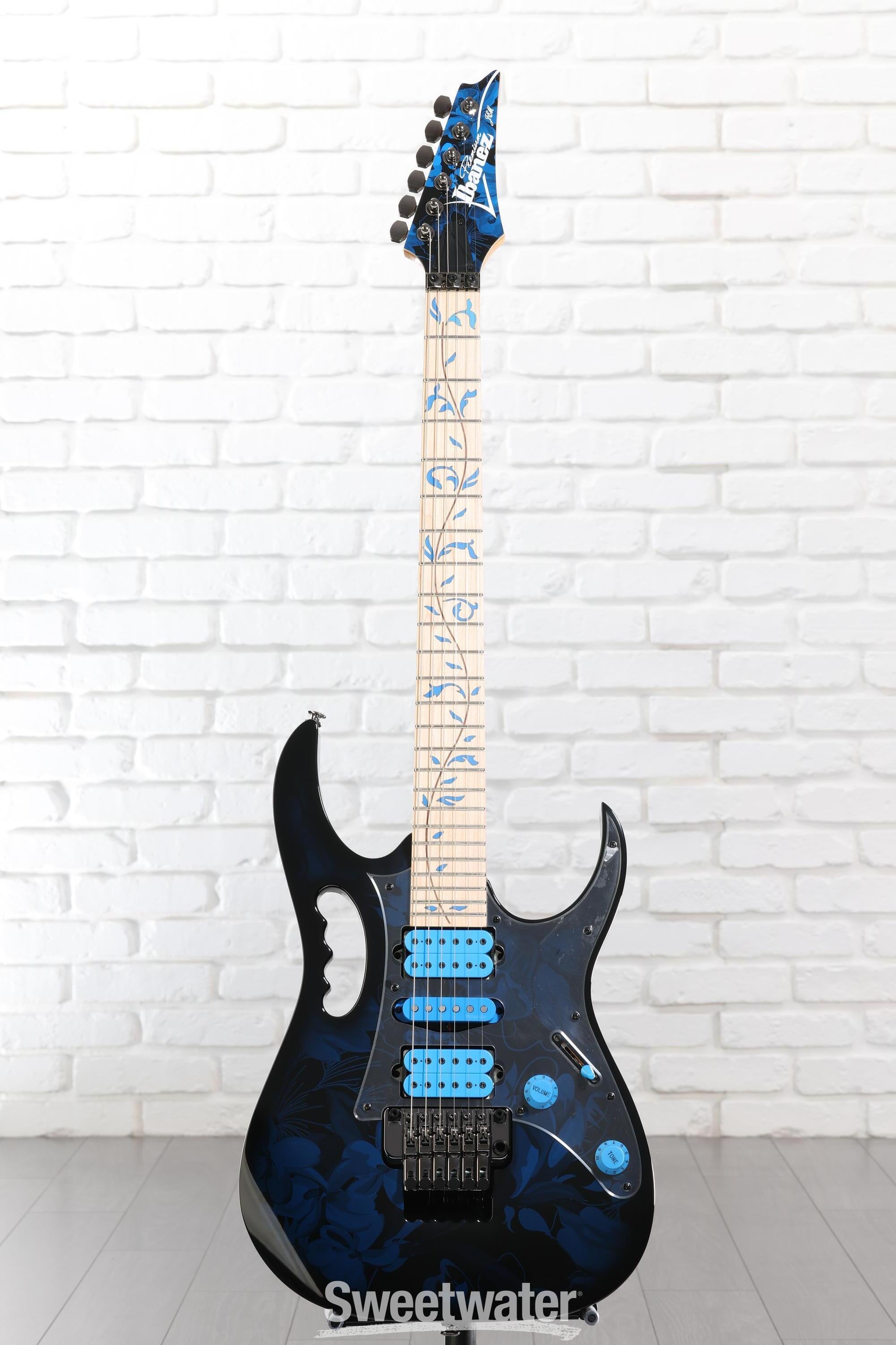 Ibanez Steve Vai Signature JEM77 - Blue Floral Pattern Reviews