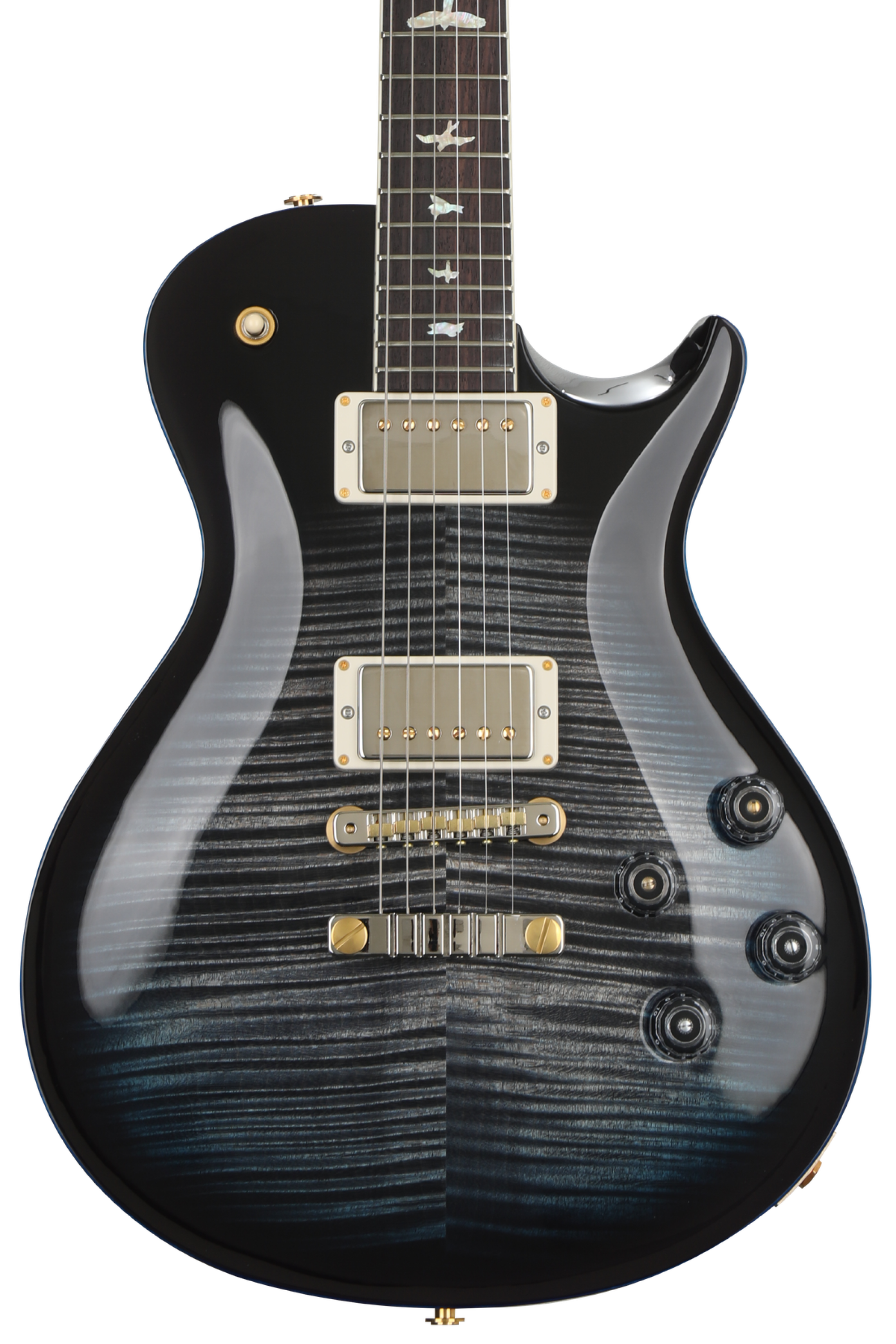 PRS McCarty 594 Singlecut 10-Top - Charcoal Blue Tri-Color Burst