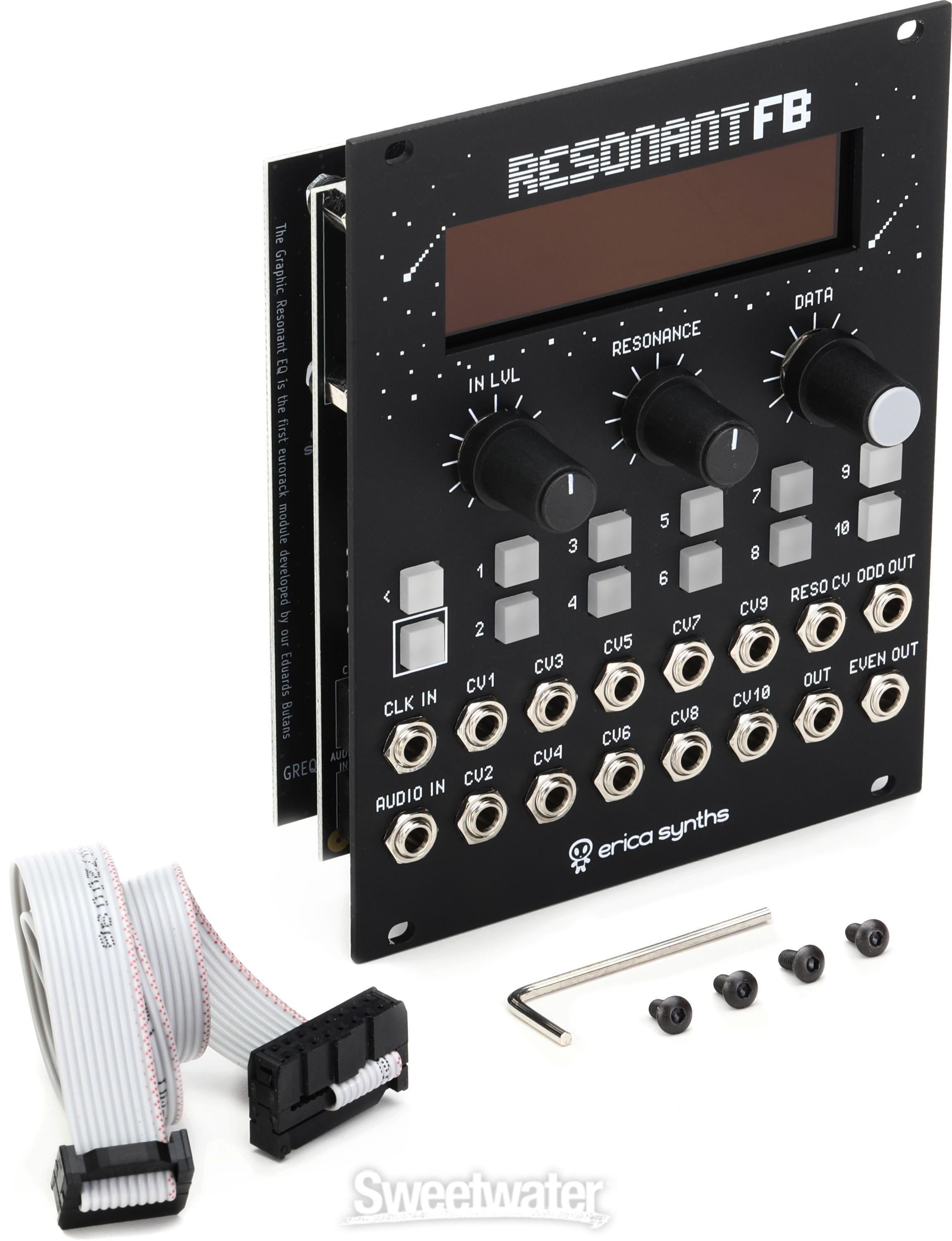 Erica Synths Graphic Resonant FB 10-band Filter Control