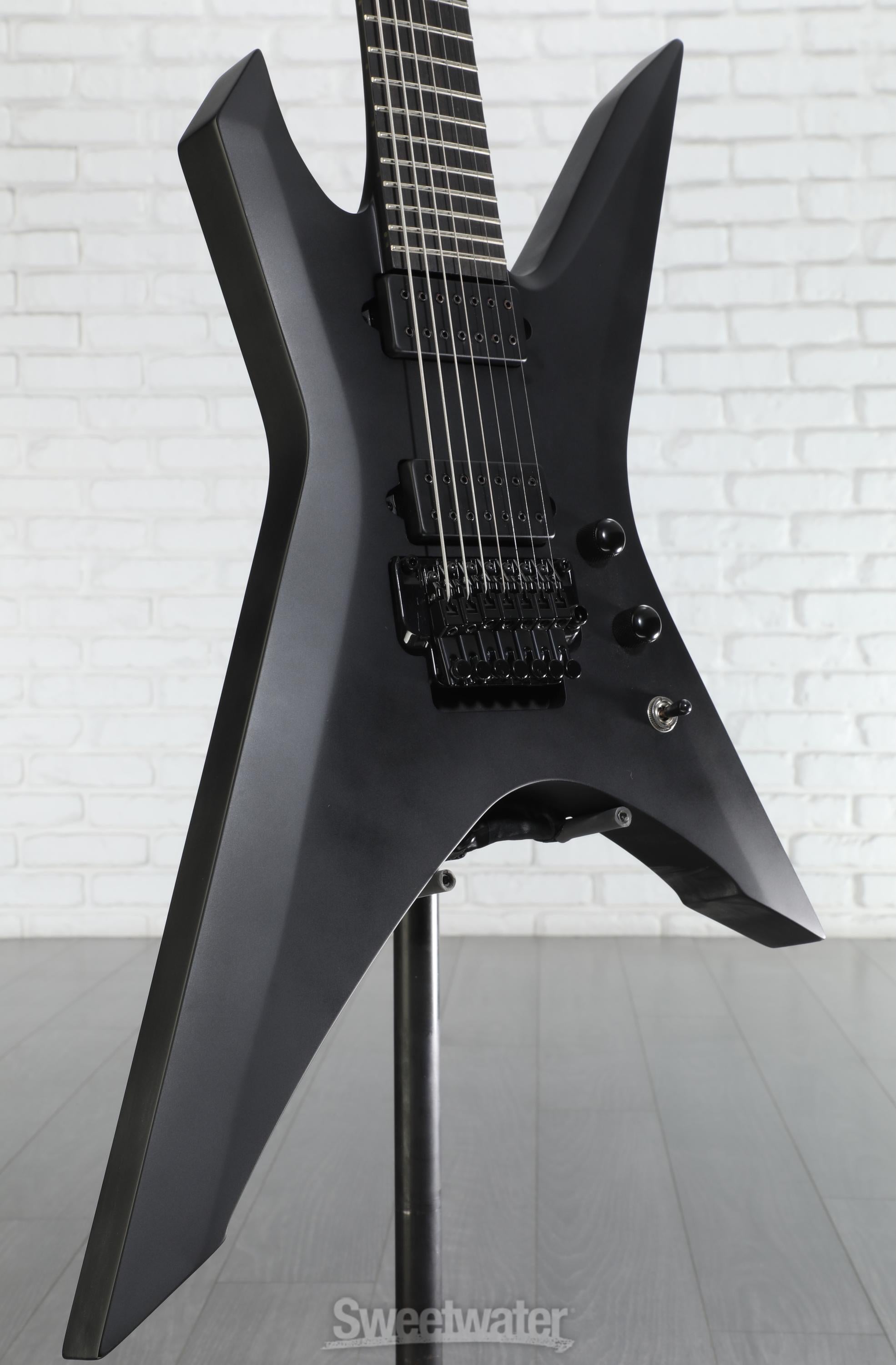Ibanez Iron Label Xiphos 7-string - Black Flat | Sweetwater