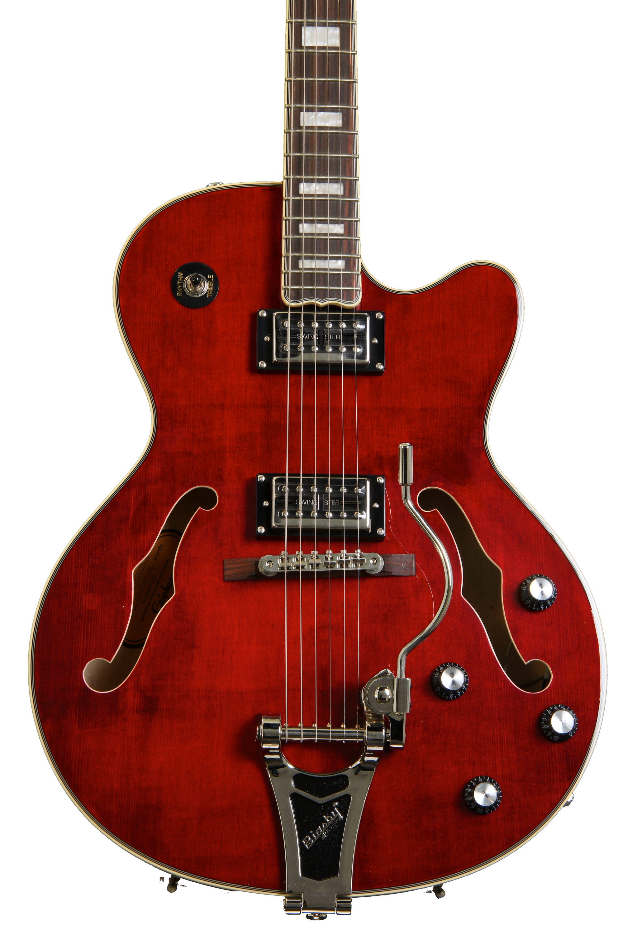 Epiphone Emperor Swingster - Wine Red Reviews | Sweetwater