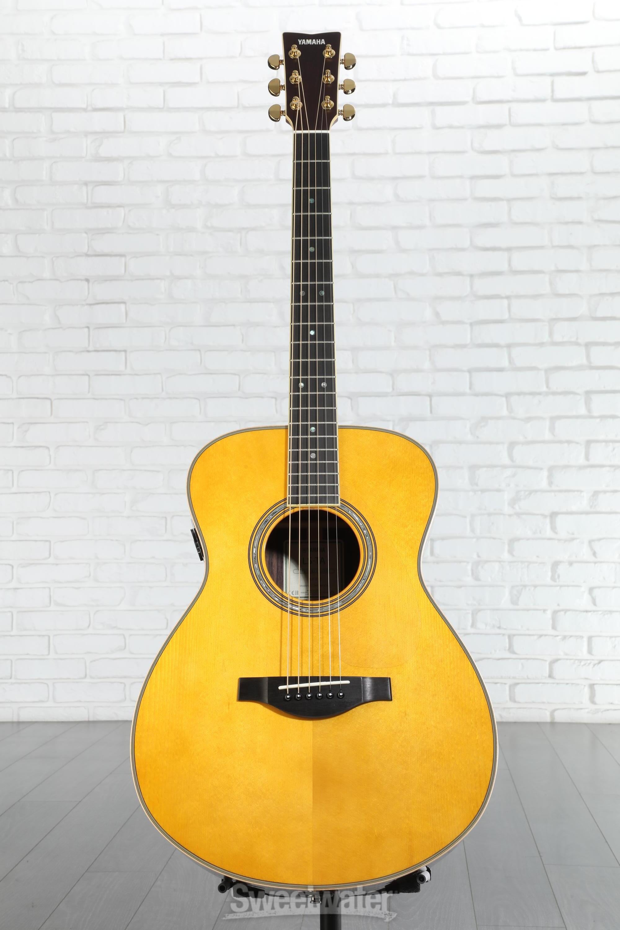 ギター YAMAHA LS TA Yamaha LS-TA TransAcoustic Concert - Vintage Tint | Sweetwater