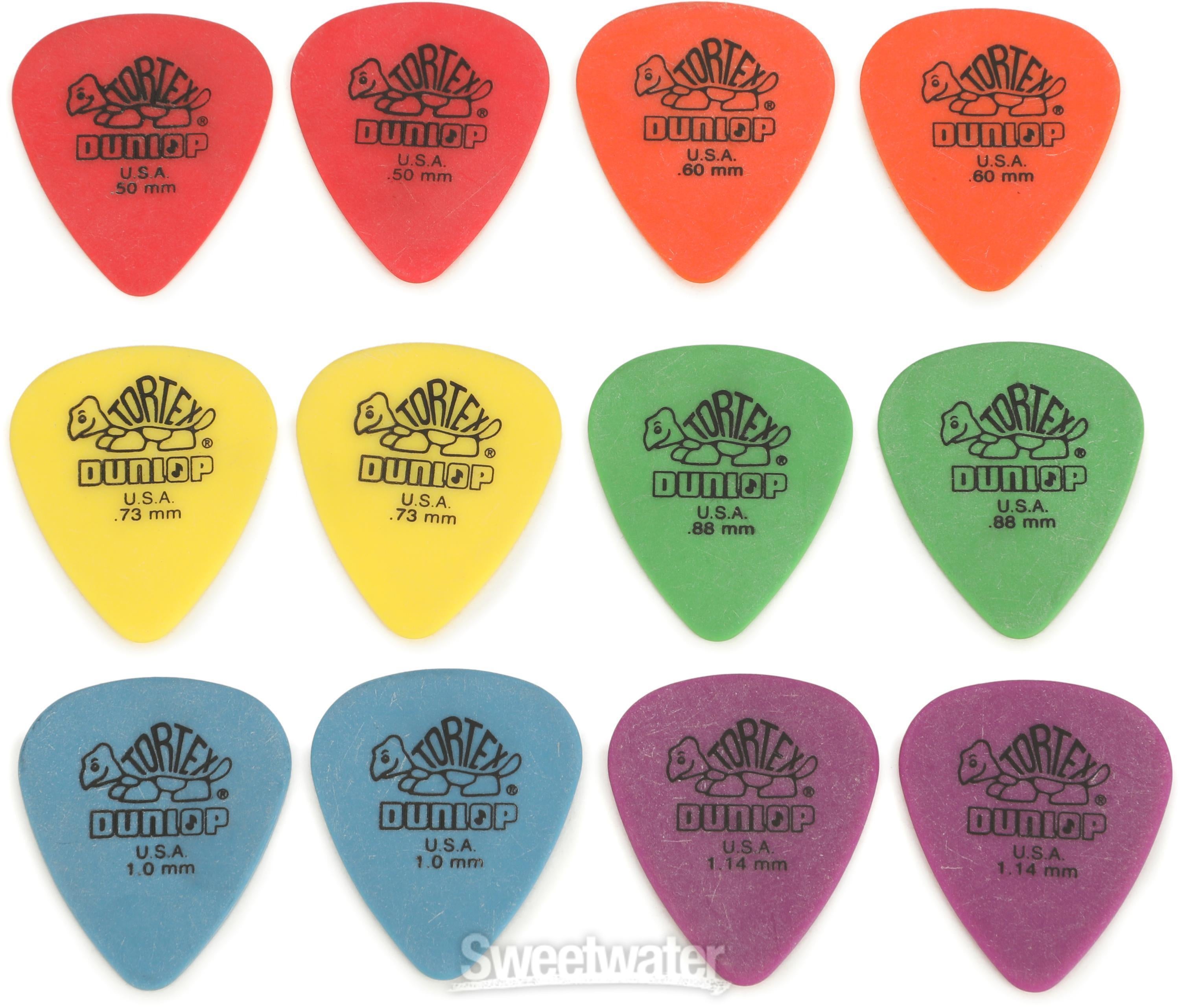 Dunlop Tortex Standard Pick Variety Pack - 12-pack | Sweetwater
