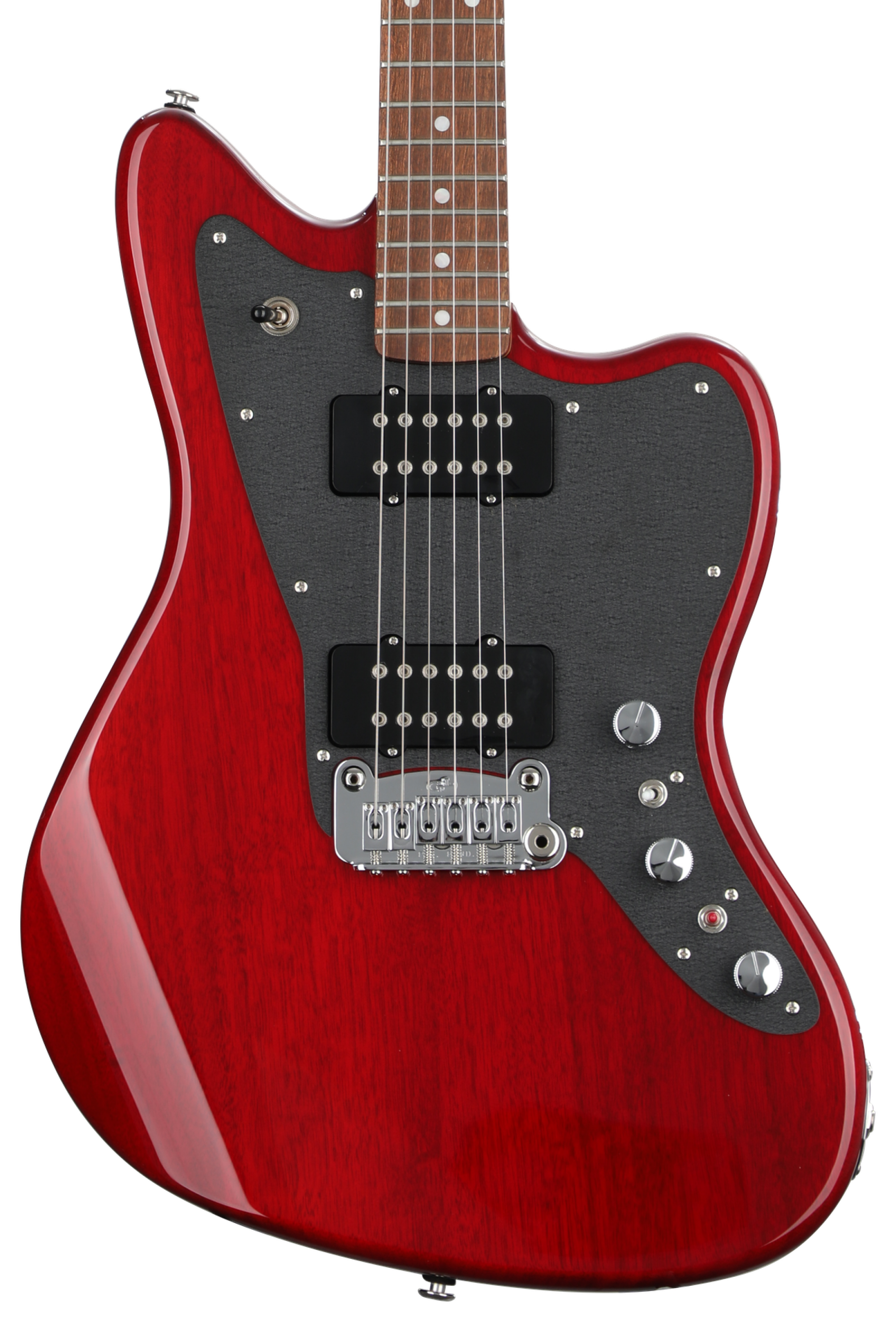 G&L CLF Research Doheny V12 Electric Guitar - Clear Red | Sweetwater