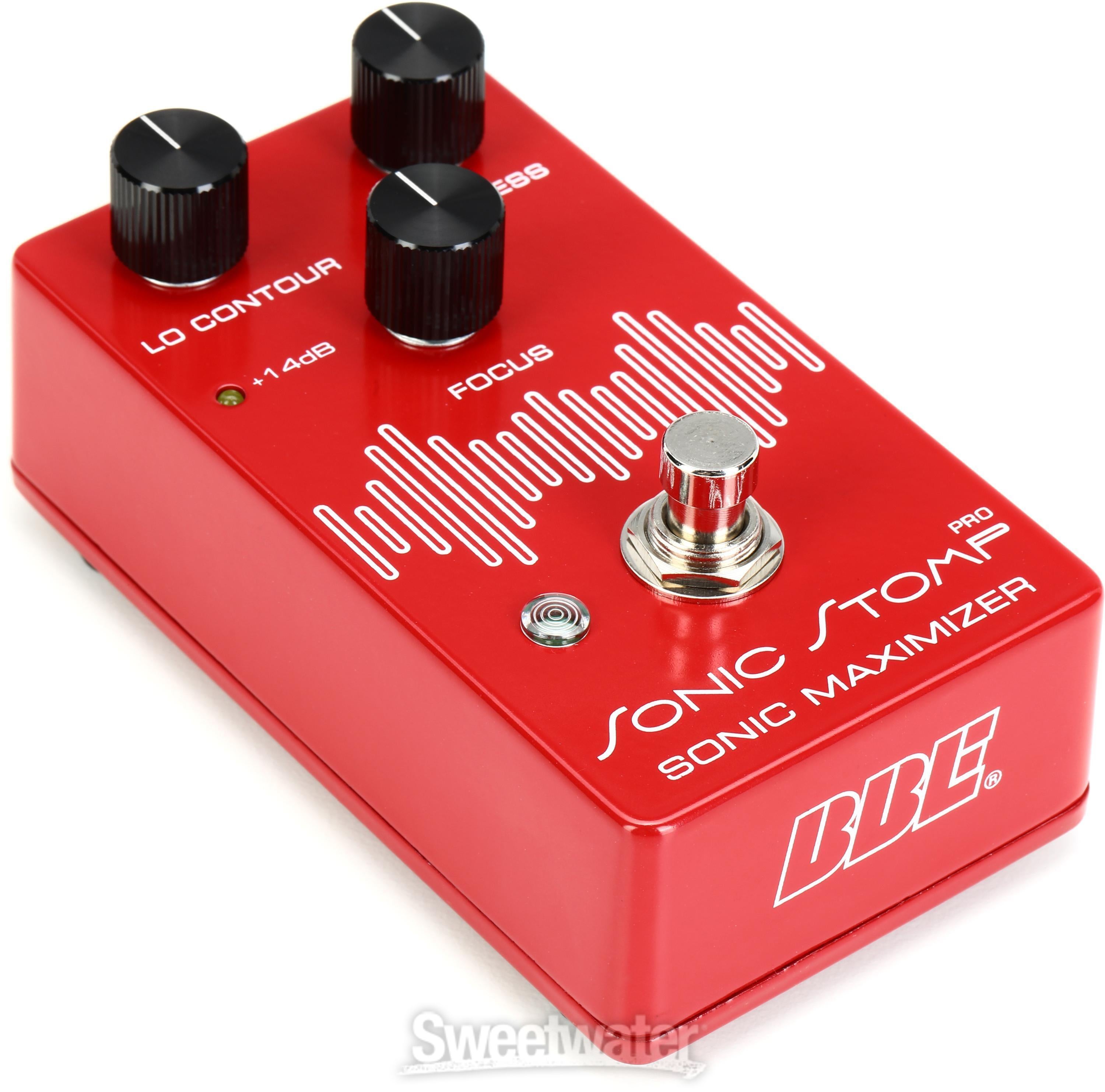 BBE Sonic Stomp Pro Sonic Maximizer Pedal Reviews | Sweetwater