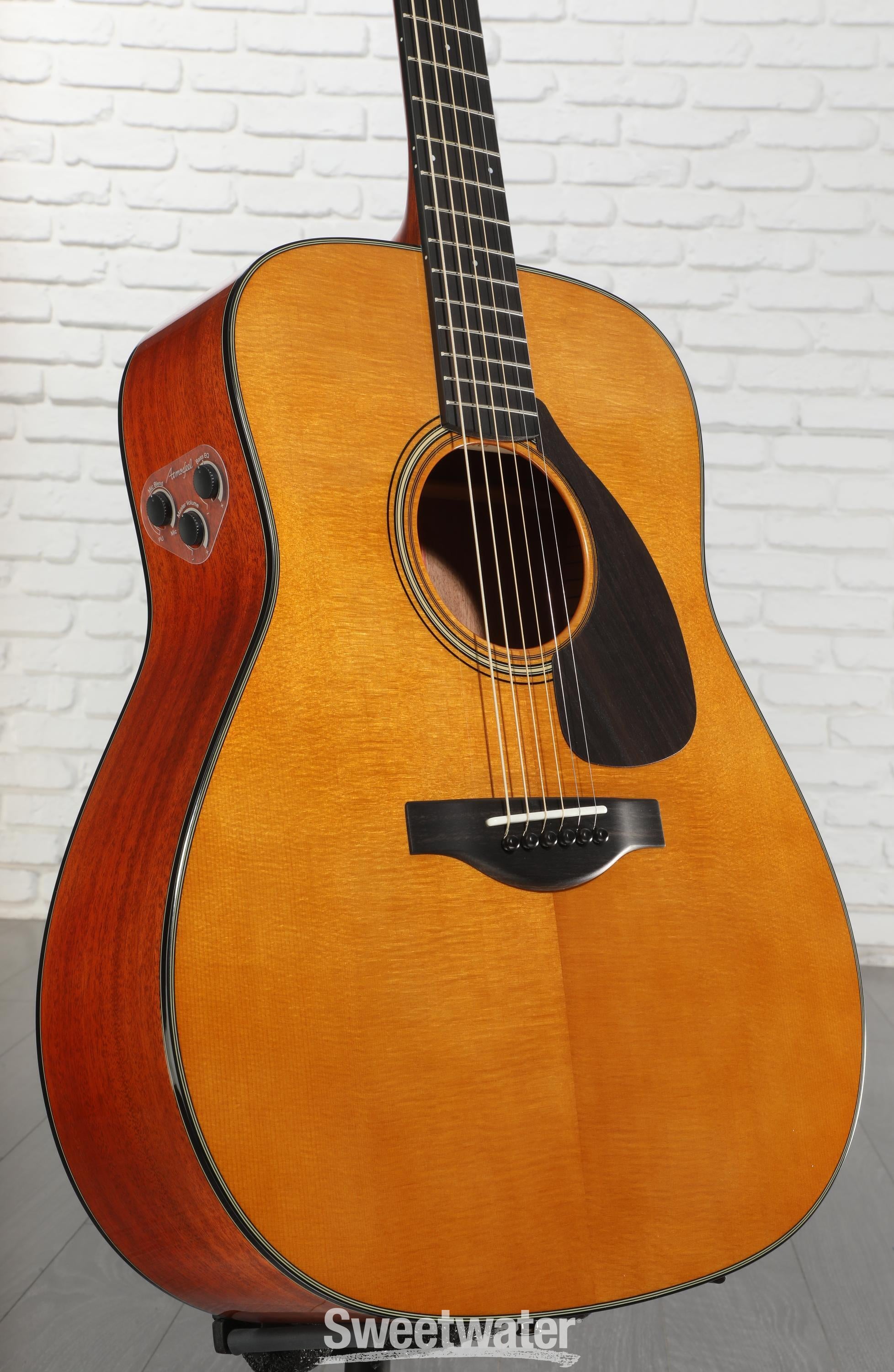 Yamaha Red Label FGX5 Acoustic Guitar - Natural | Sweetwater