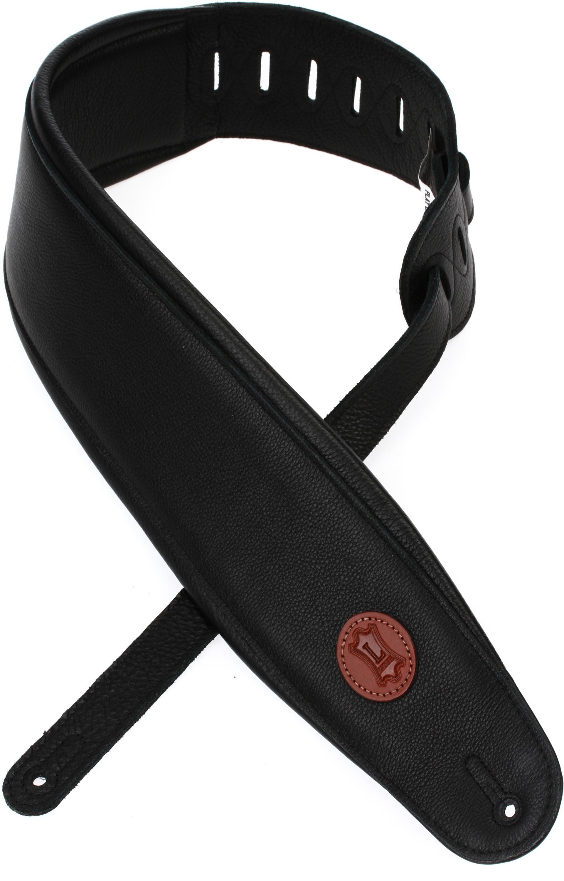 Levy's MSS2 4.5-inch Garment Leather with Heavy Padding Bass Strap