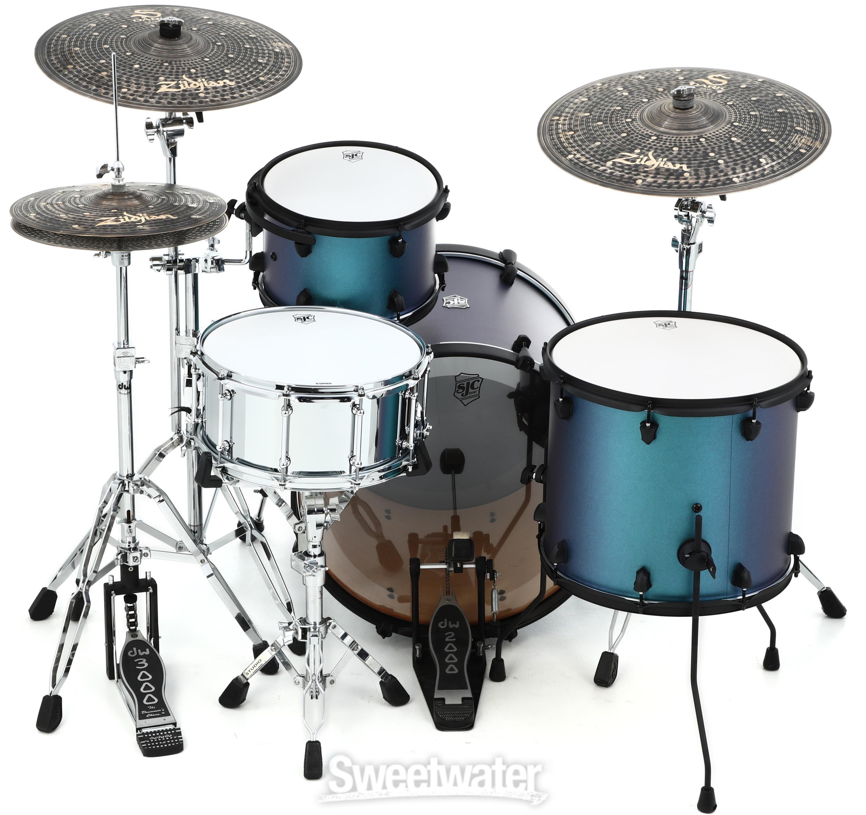 SJC Custom Drums Pathfinder Series 3-piece Shell Pack - Pacific