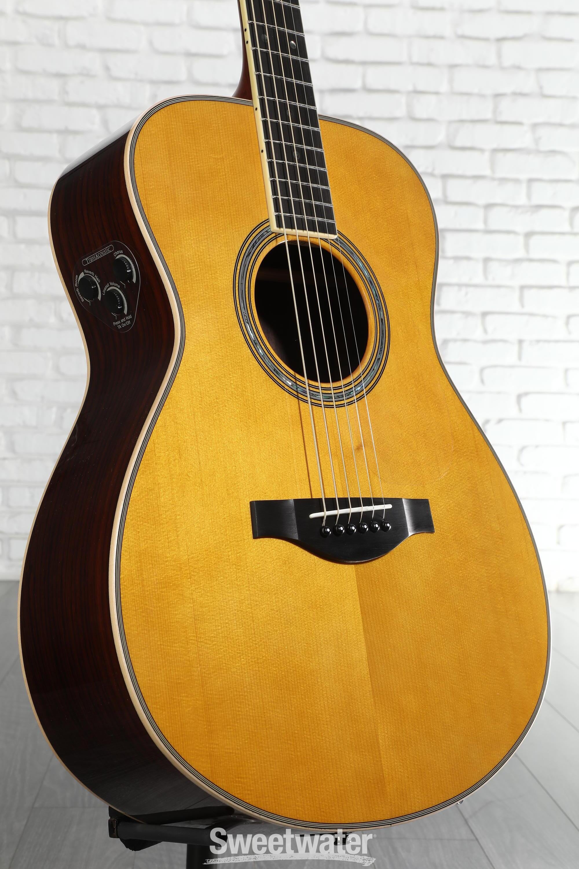 Photo of Yamaha LS-TA TransAcoustic Concert - Vintage Tint