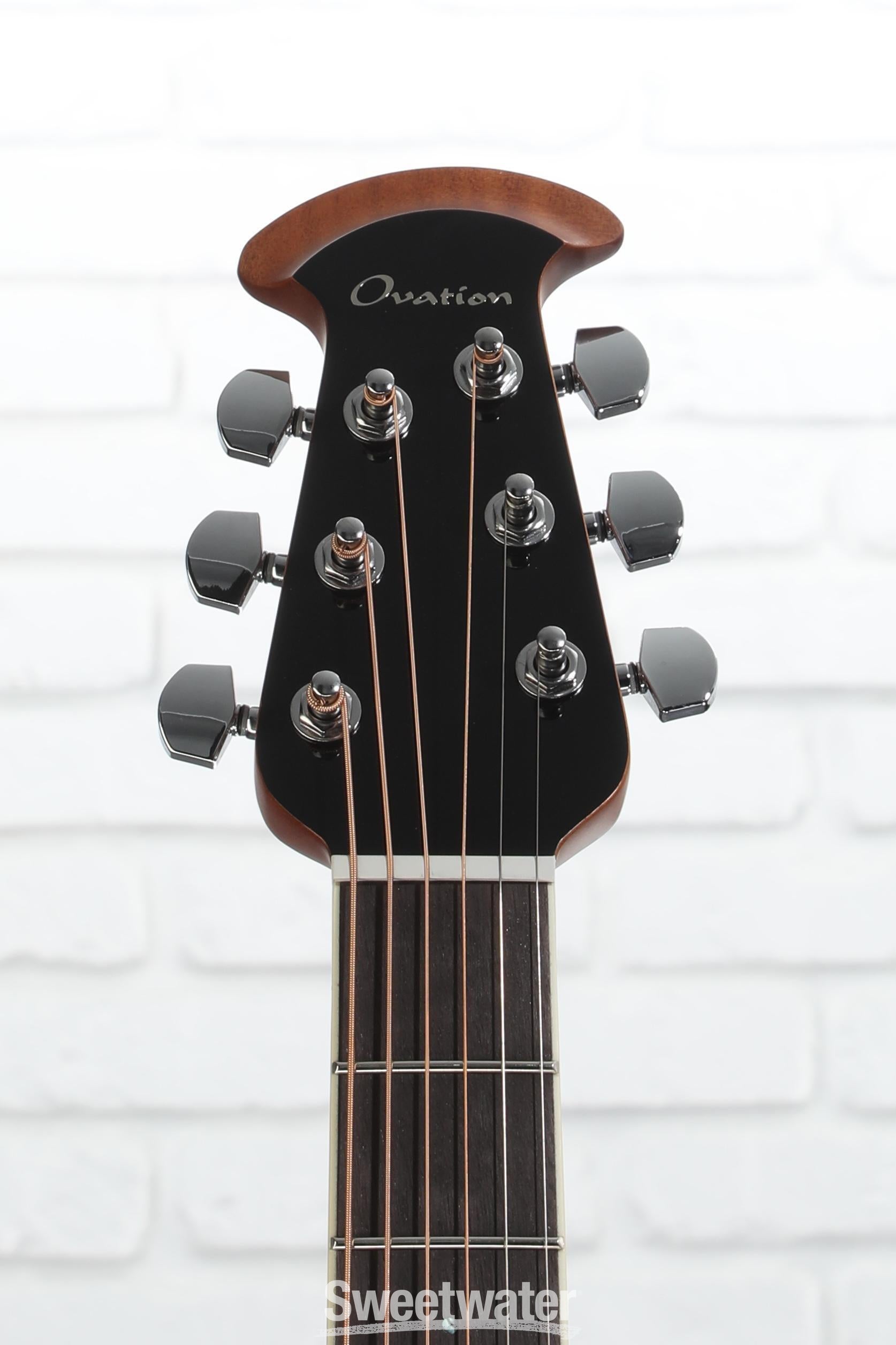 ギター OVATION CE48P TIGER EYE Celebrity Ovation CE48P Celebrity Series Elite Plus Super Shallow