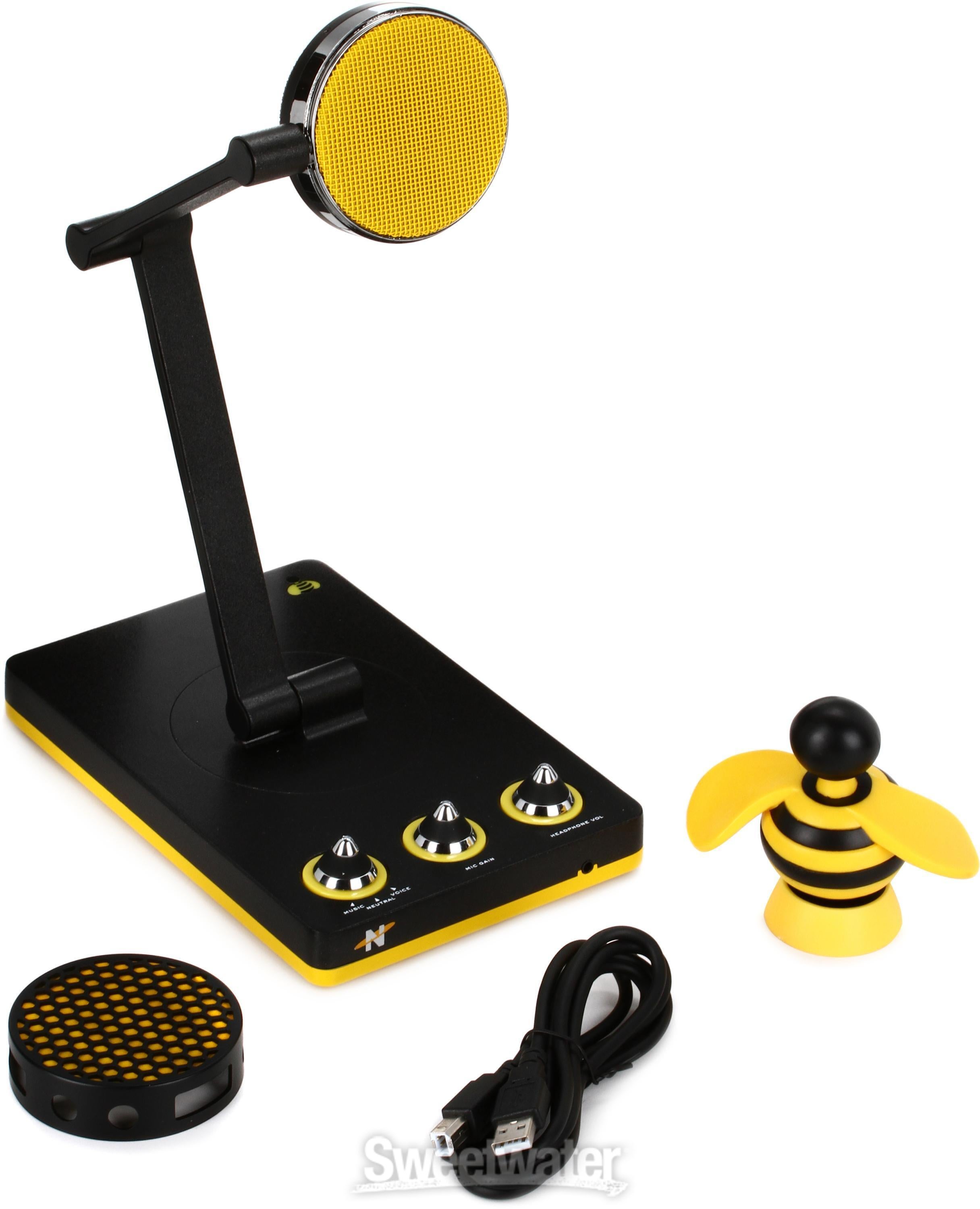 Neat Microphones Bumblebee Desktop USB Microphone