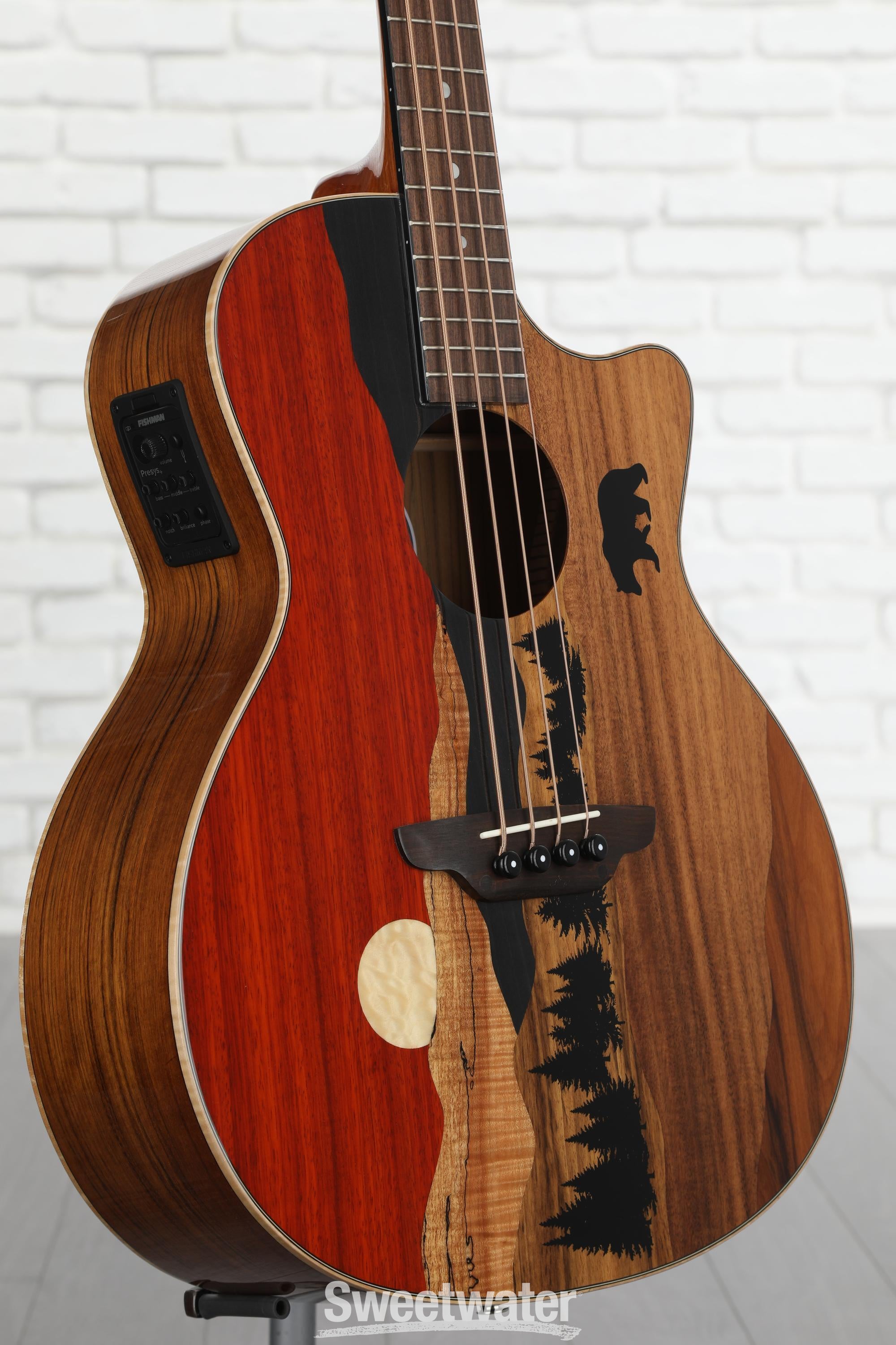 Photo of Luna Vista Bear Tropical Wood Bass A/E - Gloss Natural